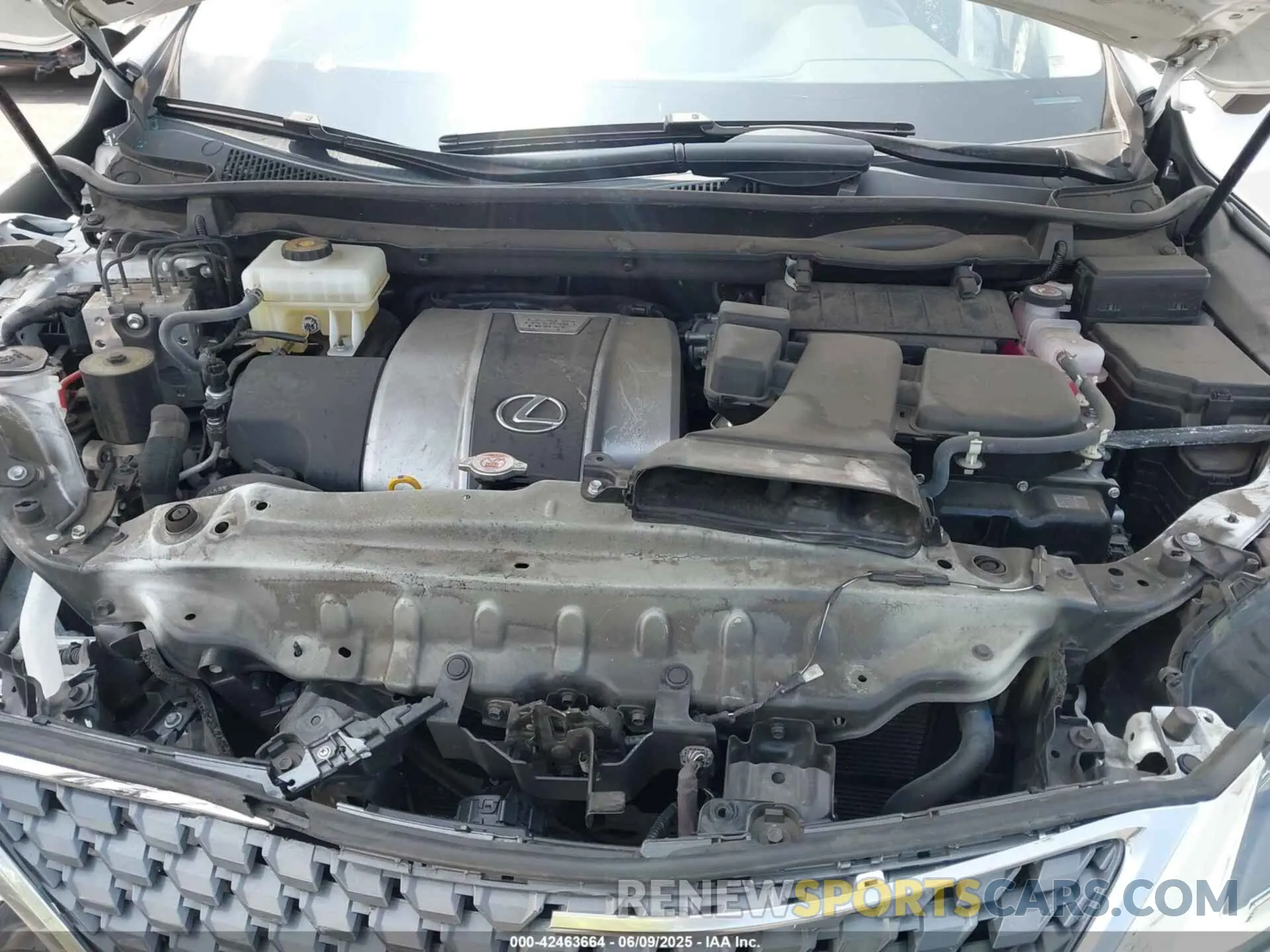 10 Photograph of a damaged car 2T2HGMDA7NC074100 LEXUS RX 450H 2022