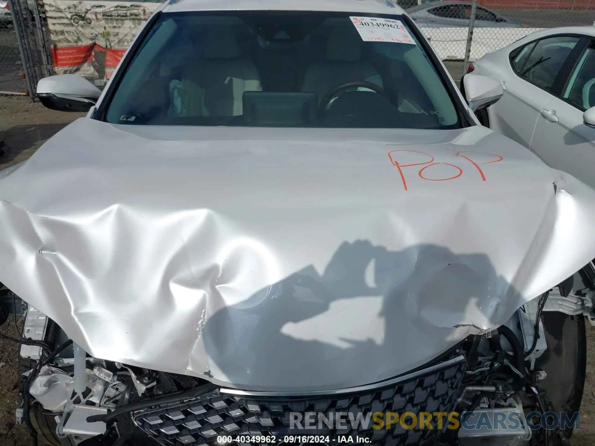 10 Photograph of a damaged car 2T2HGMDA7NC093178 LEXUS RX 450H 2022