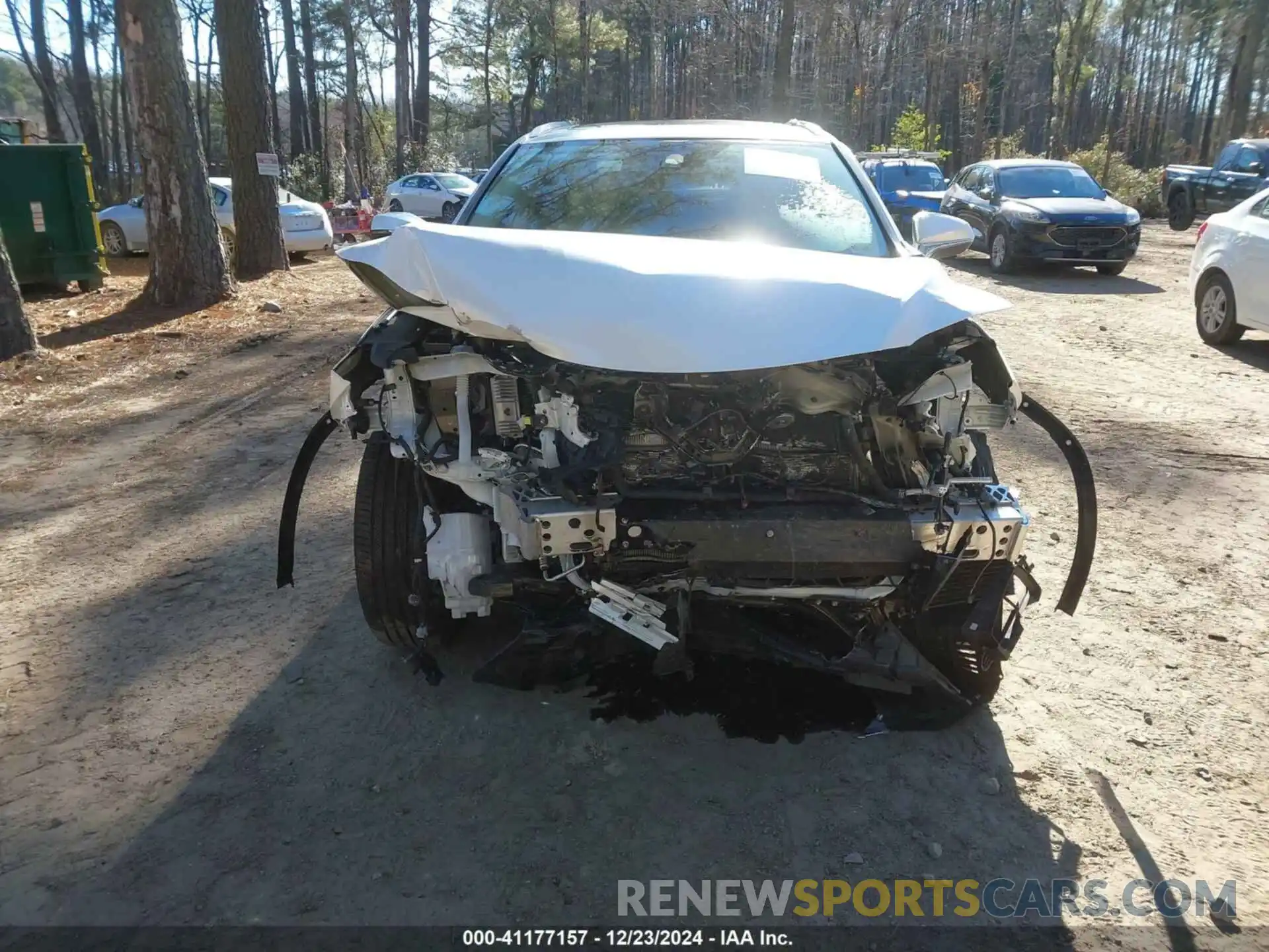 12 Photograph of a damaged car 2T2HGMDA8NC074414 LEXUS RX 450H 2022