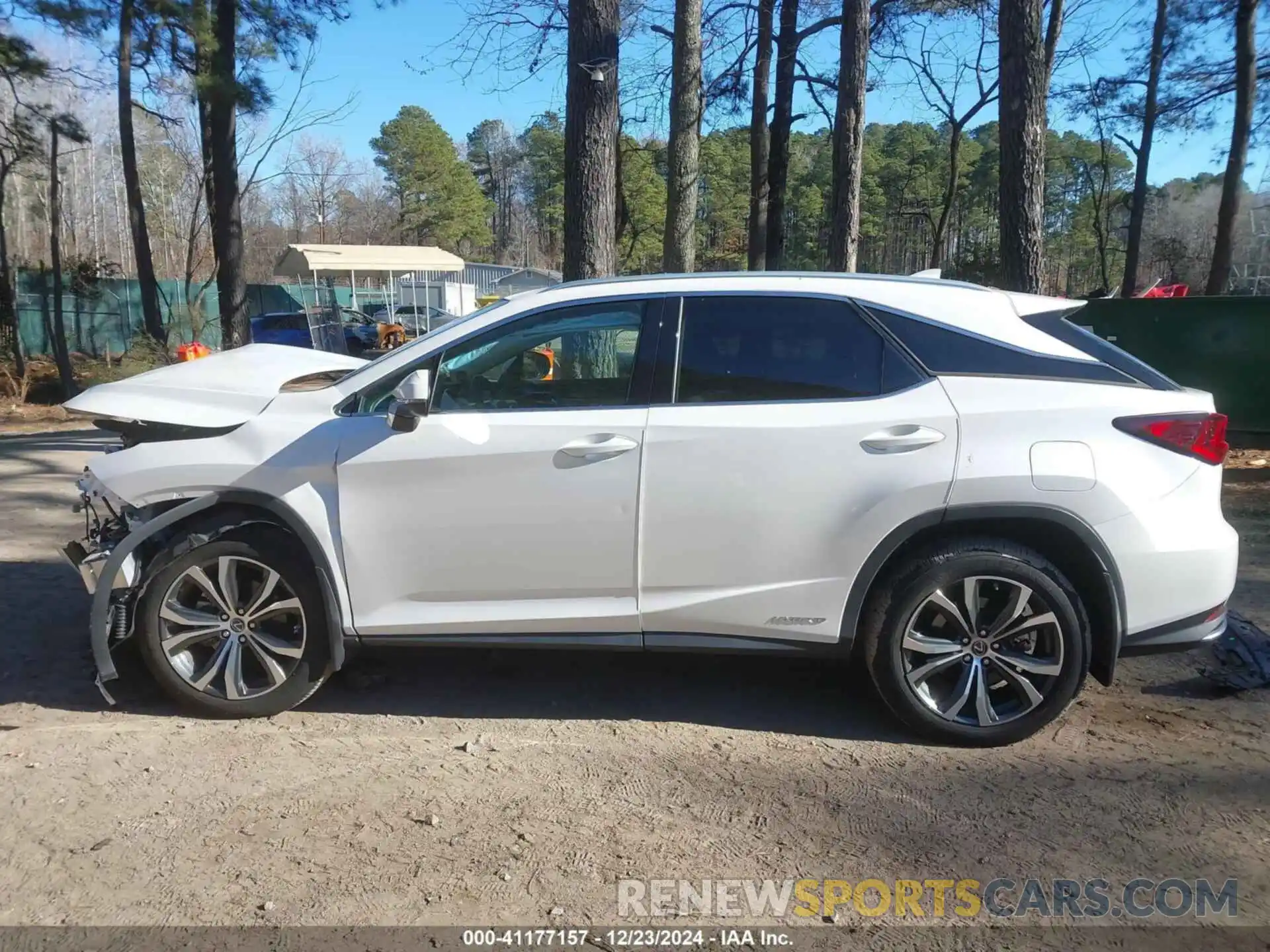 14 Photograph of a damaged car 2T2HGMDA8NC074414 LEXUS RX 450H 2022