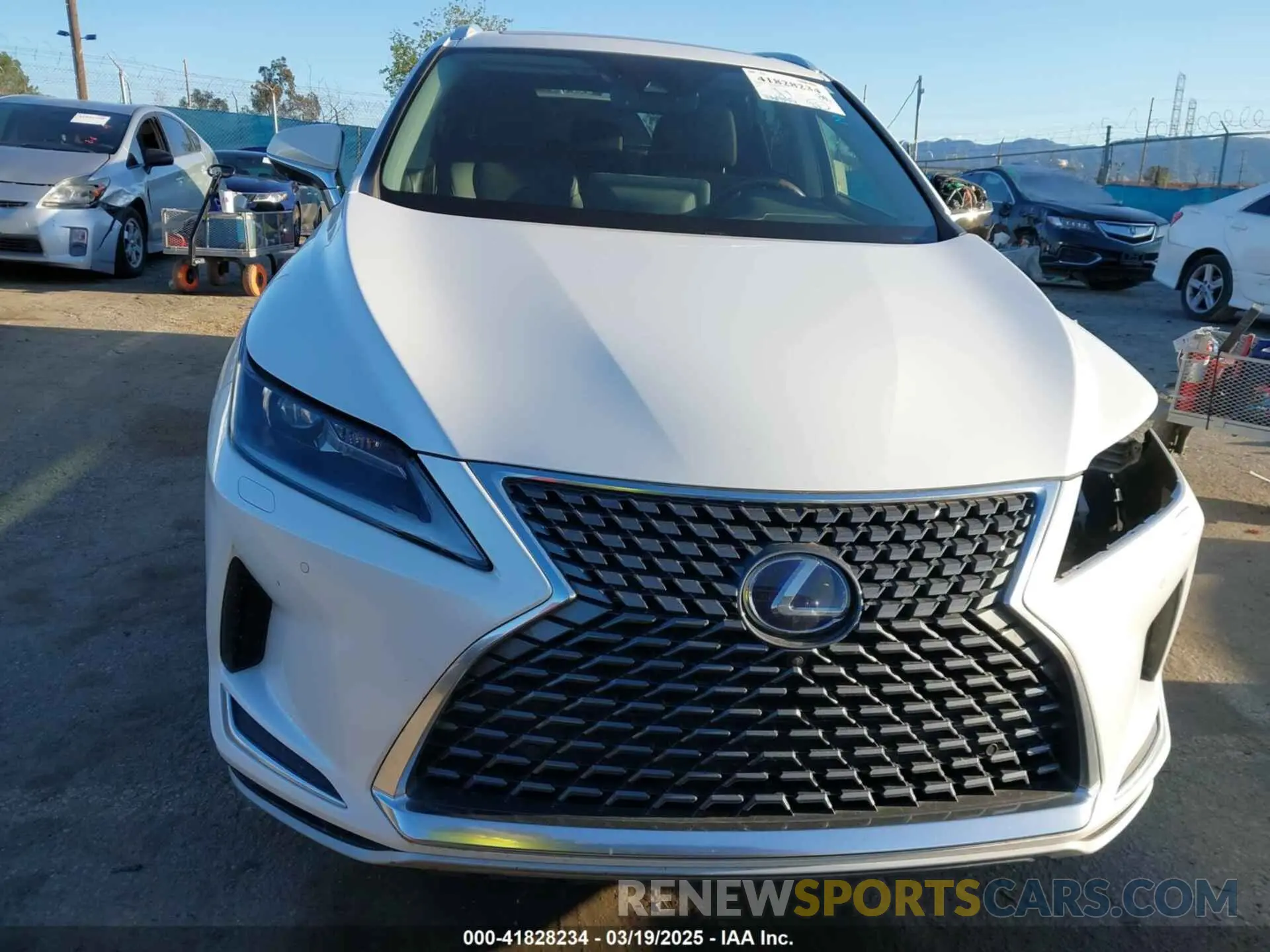 13 Photograph of a damaged car 2T2HGMDA8NC074588 LEXUS RX 450H 2022