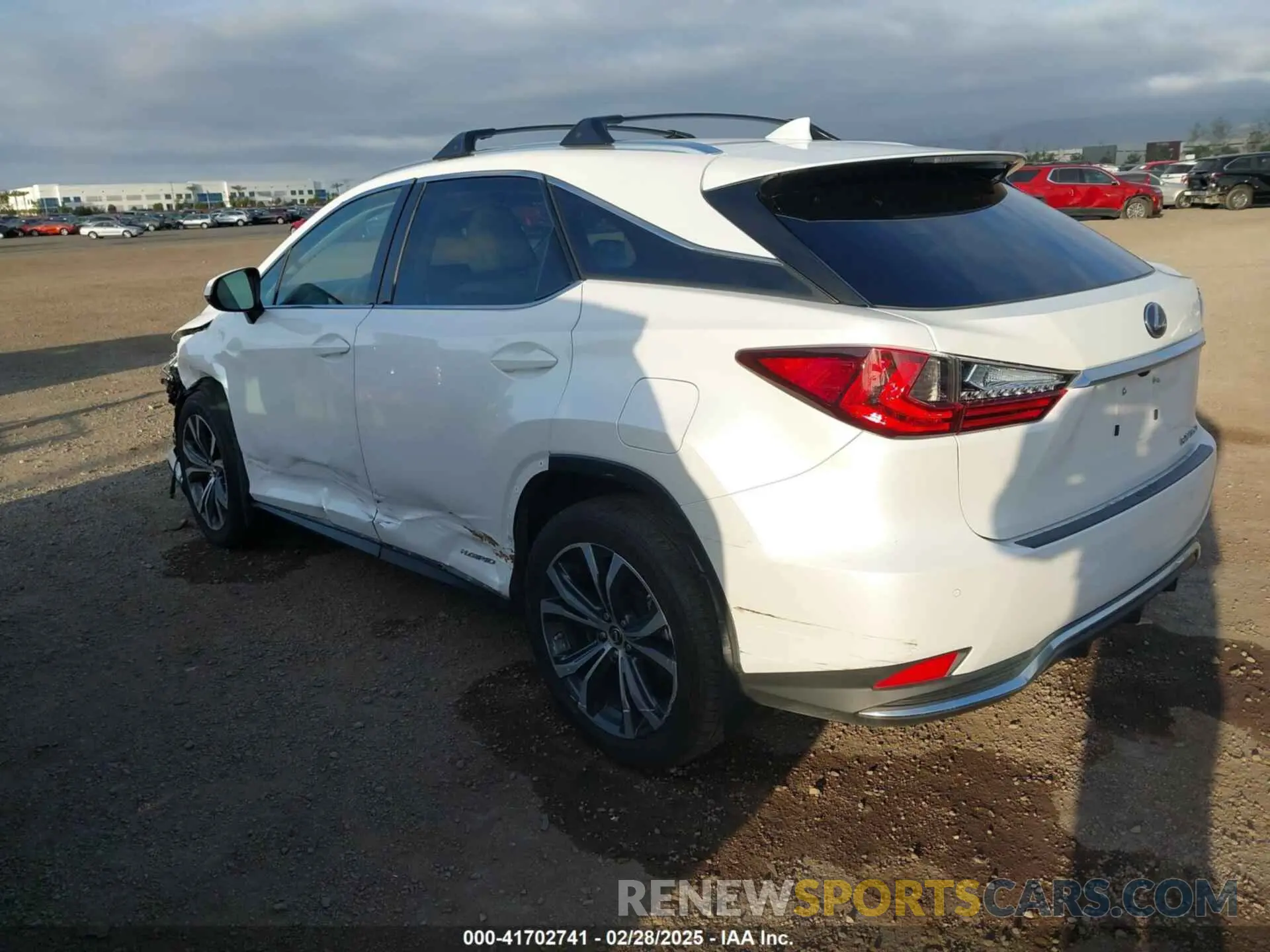3 Photograph of a damaged car 2T2HGMDA9NC081341 LEXUS RX 450H 2022