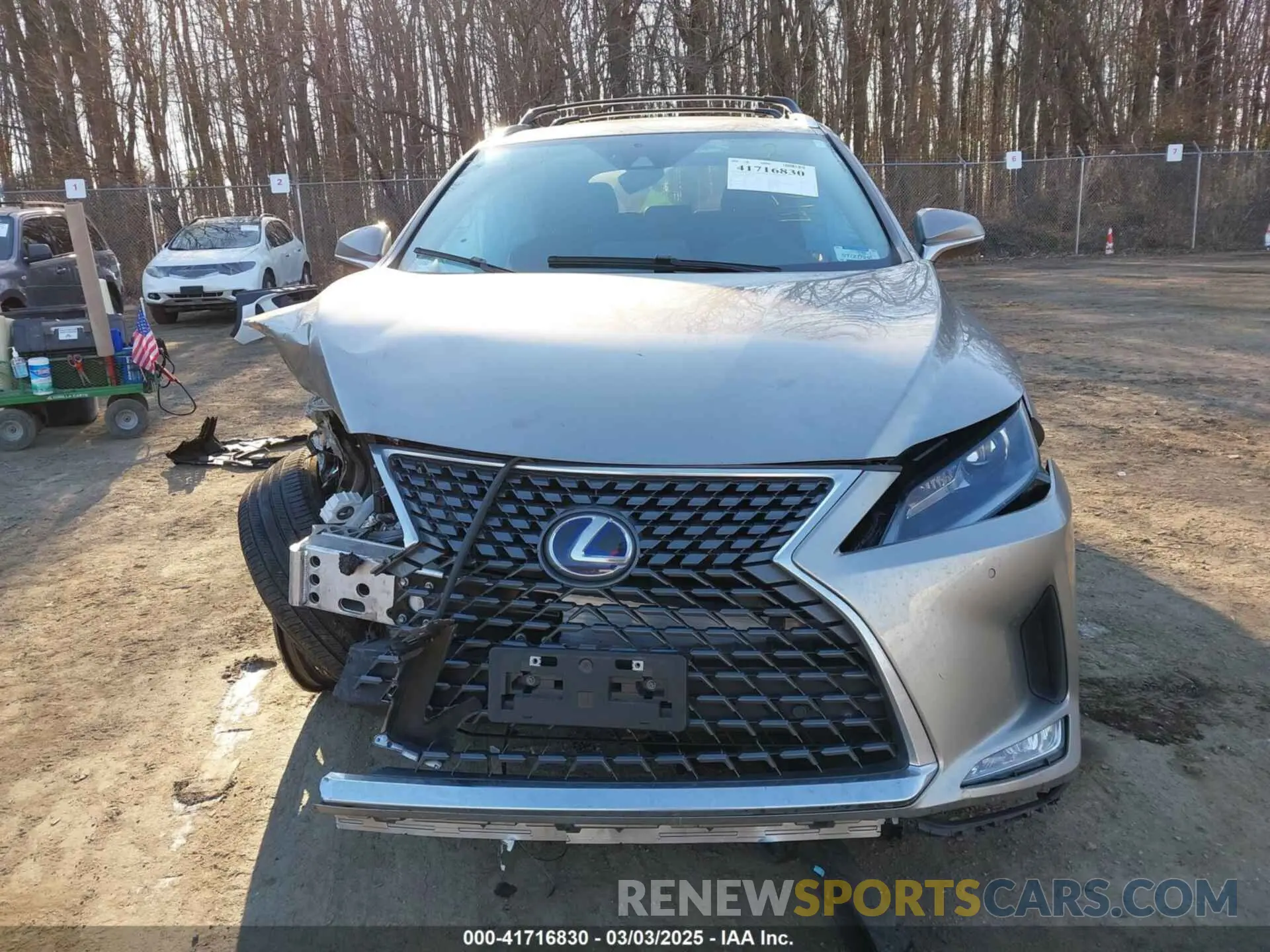 12 Photograph of a damaged car 2T2HGMDA9NC085132 LEXUS RX 450H 2022