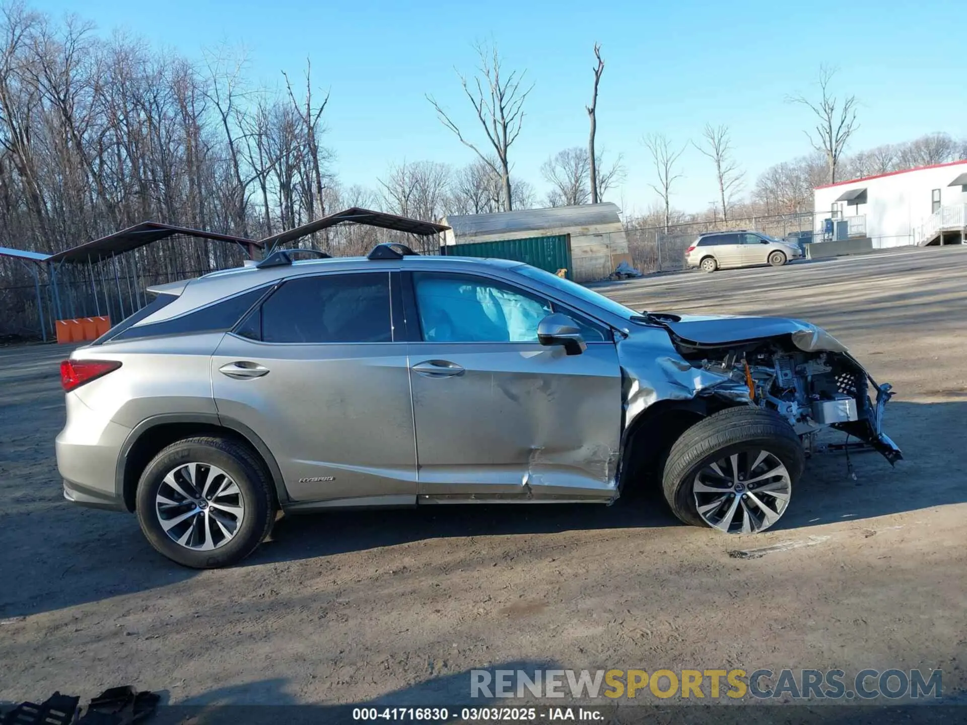13 Photograph of a damaged car 2T2HGMDA9NC085132 LEXUS RX 450H 2022