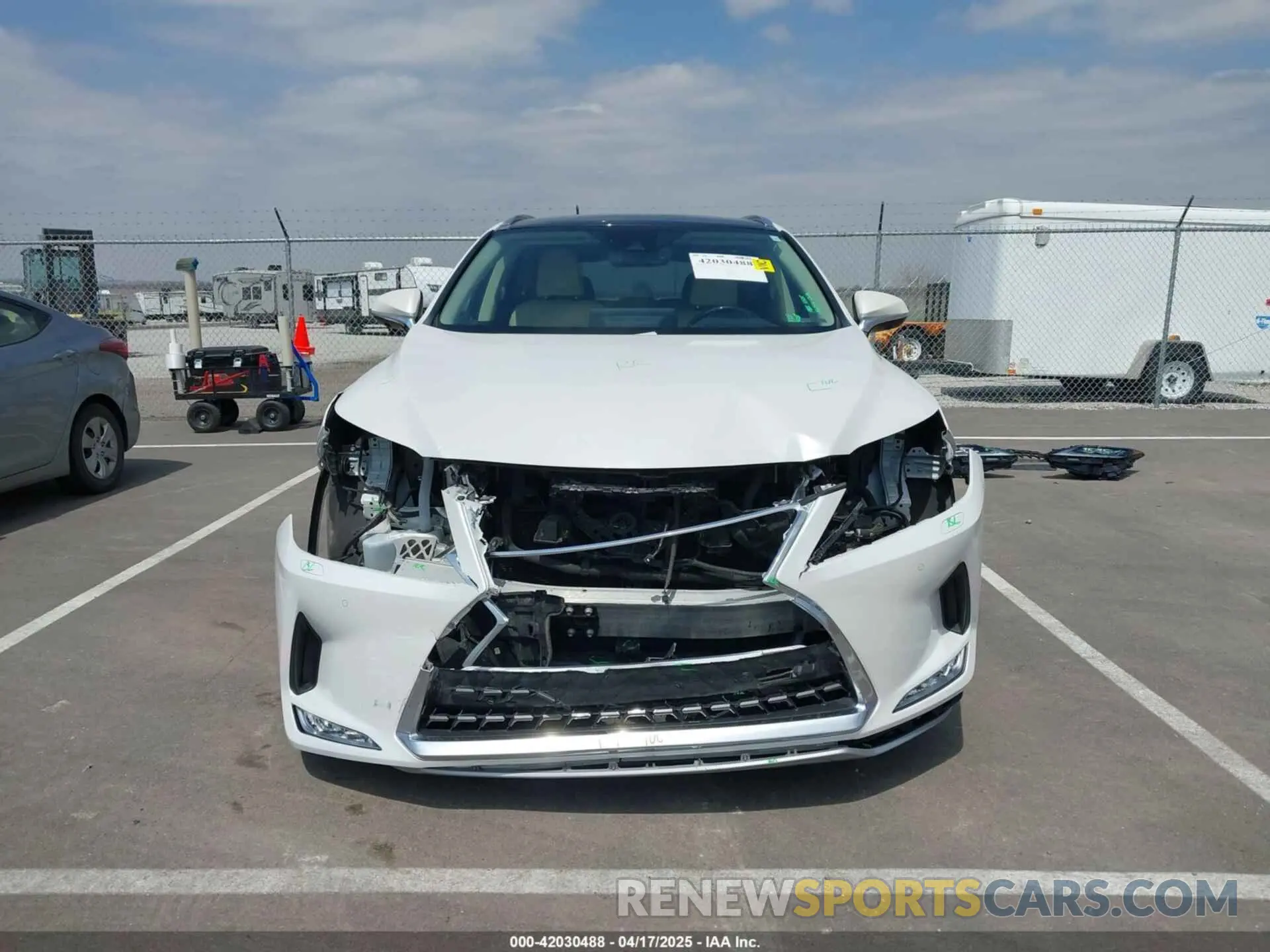 13 Photograph of a damaged car 2T2JGMDA1NC076975 LEXUS RX 450H 2022