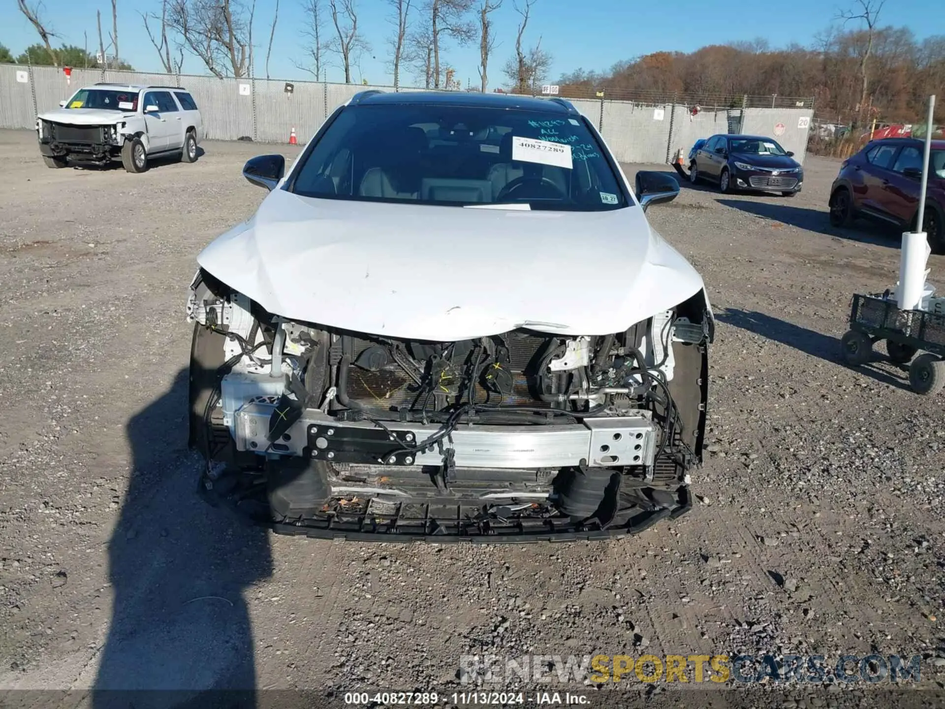 12 Photograph of a damaged car 2T2YGMDA4NC092781 LEXUS RX 450H 2022
