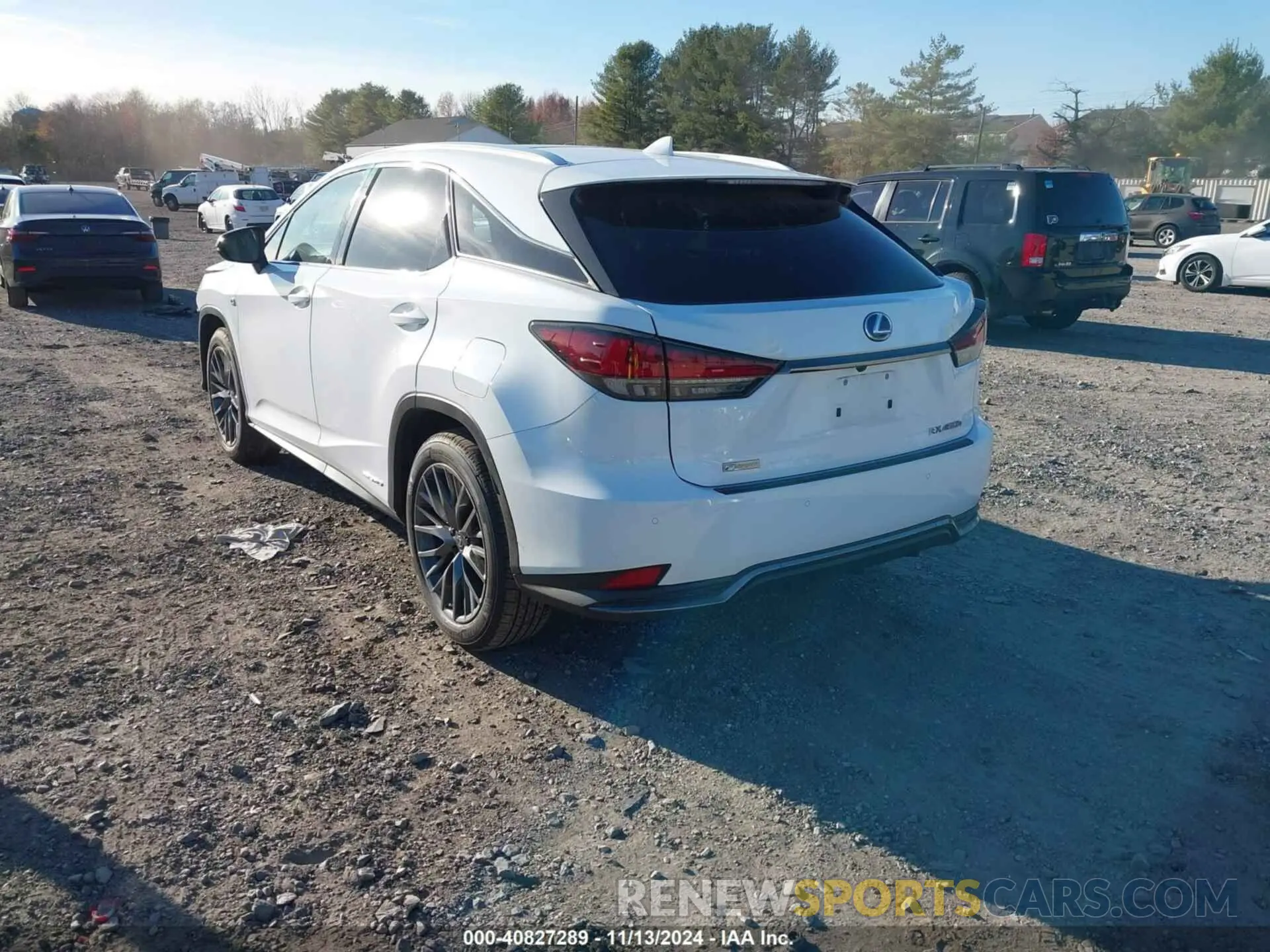 3 Photograph of a damaged car 2T2YGMDA4NC092781 LEXUS RX 450H 2022