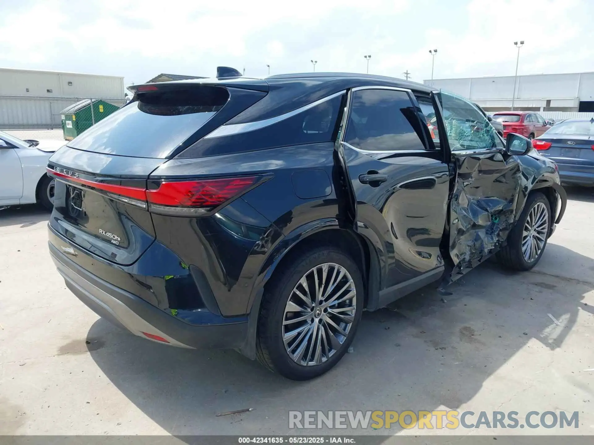 4 Photograph of a damaged car JTJCJMGA2R2011919 LEXUS RX 450H+ 2024