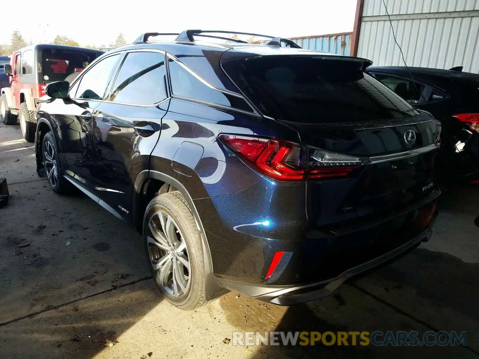 3 Photograph of a damaged car 2T2BGMCA4KC037217 LEXUS RX 450H BA 2019