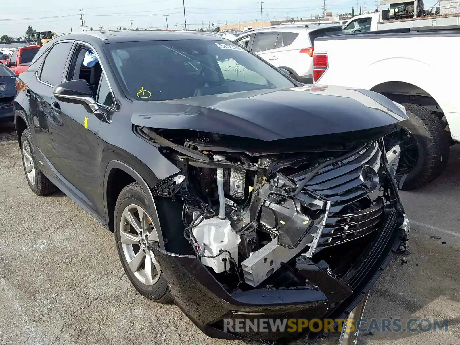 1 Photograph of a damaged car 2T2BGMCA7KC034439 LEXUS RX 450H BA 2019