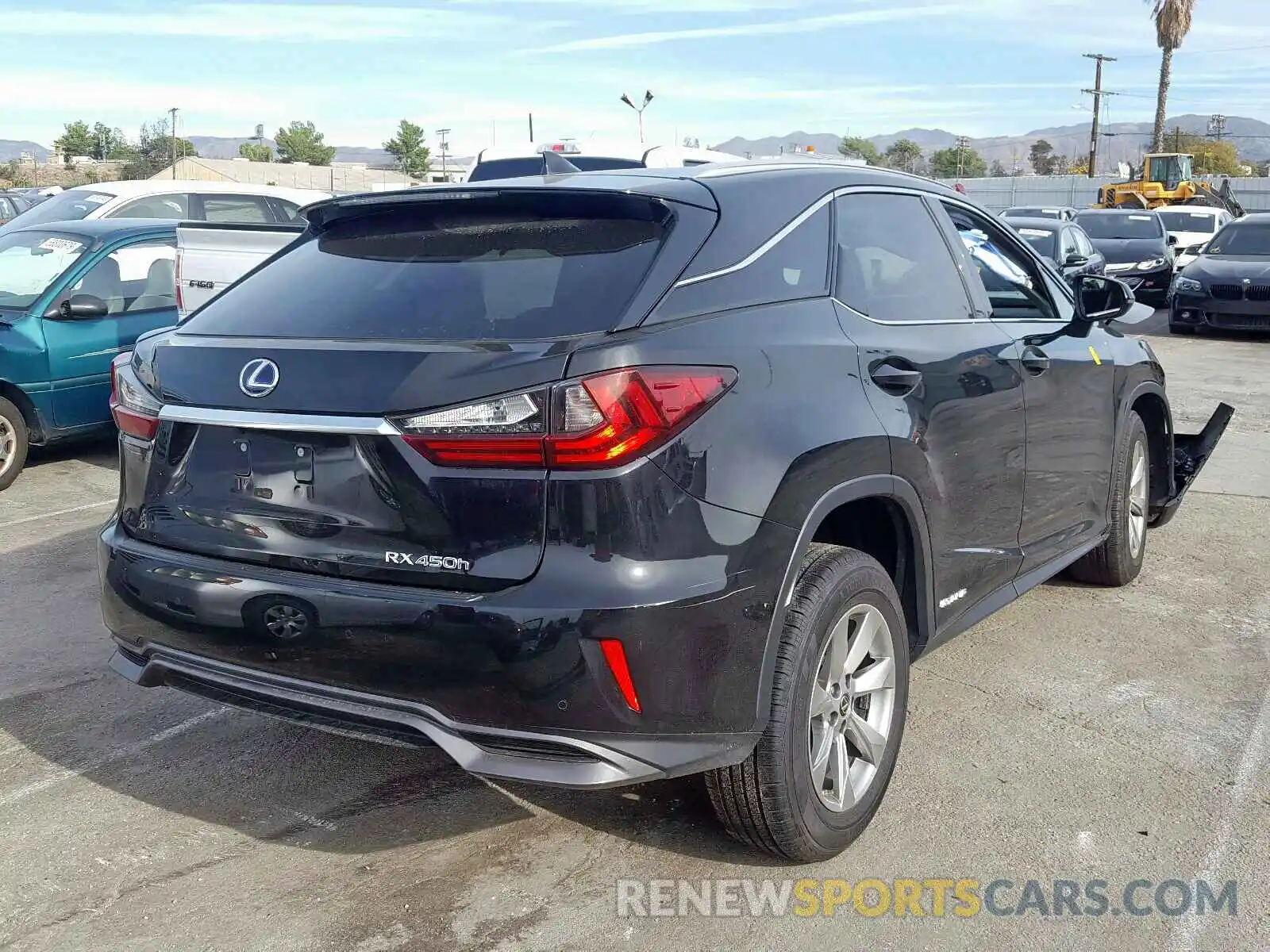 4 Photograph of a damaged car 2T2BGMCA7KC034439 LEXUS RX 450H BA 2019