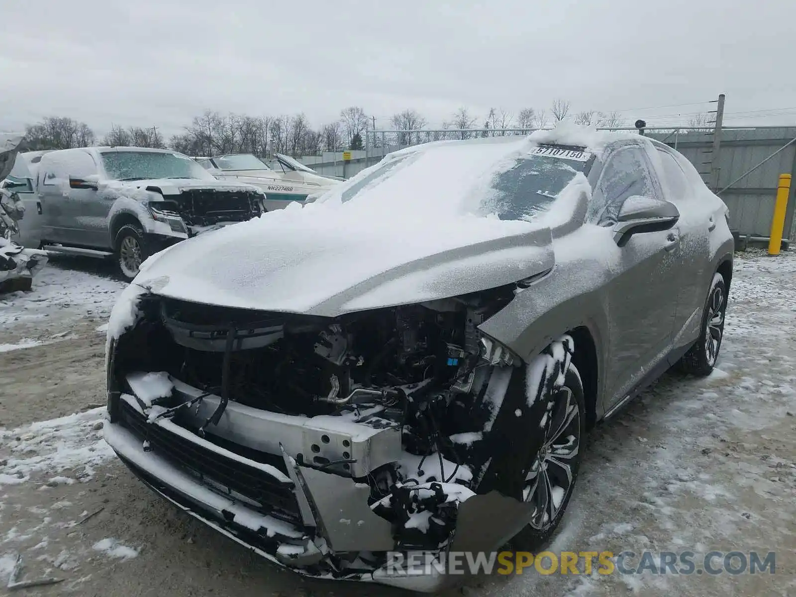 2 Photograph of a damaged car 2T2BGMCA7KC041004 LEXUS RX 450H BA 2019