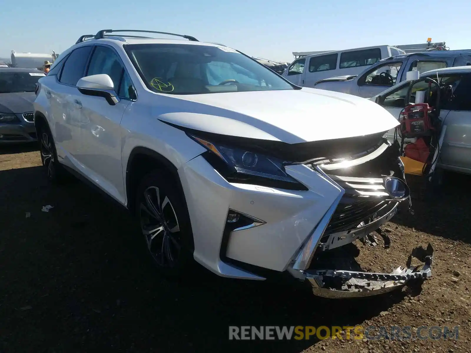 1 Photograph of a damaged car 2T2BGMCA8KC032151 LEXUS RX 450H BA 2019