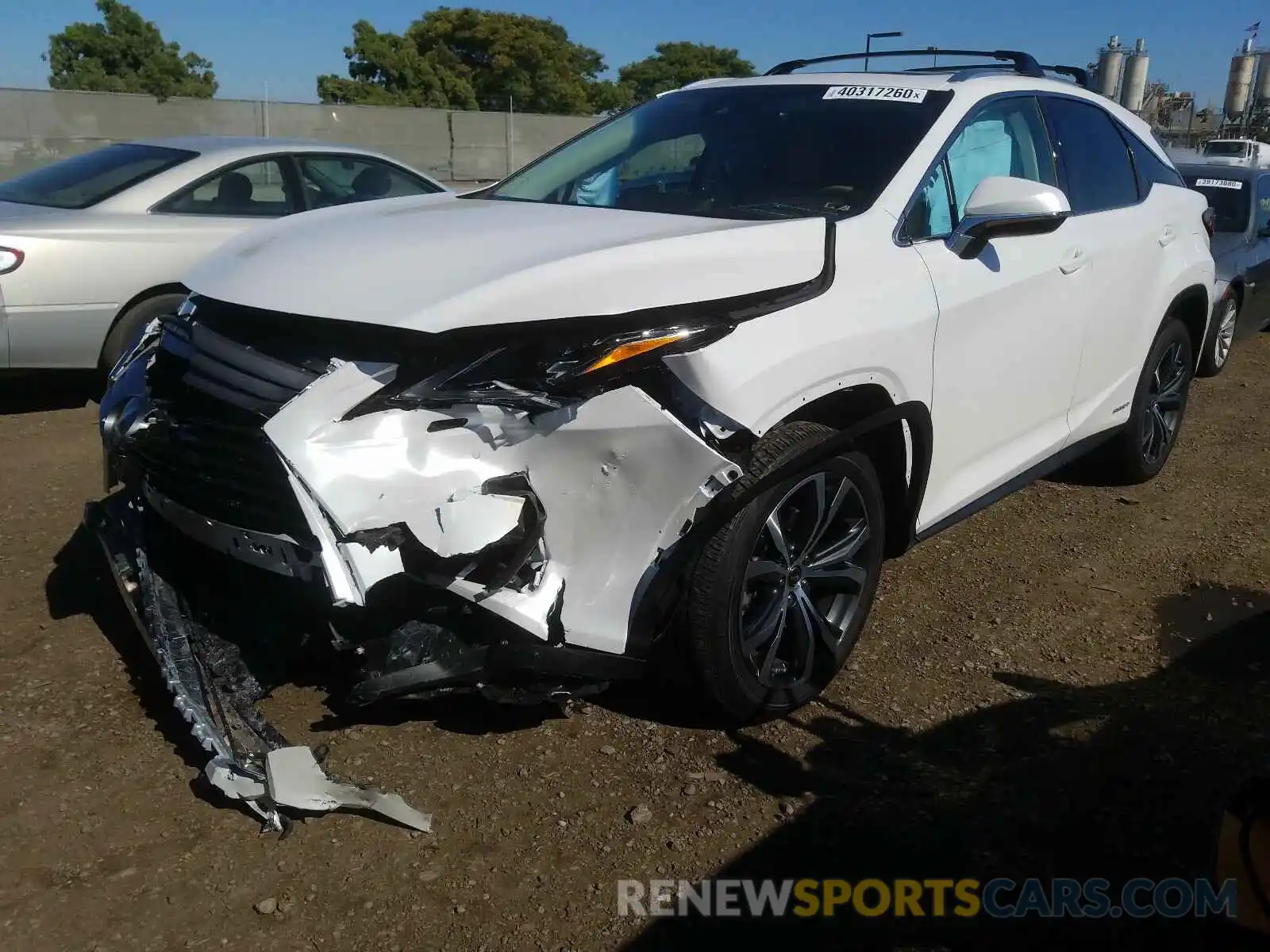 2 Photograph of a damaged car 2T2BGMCA8KC032151 LEXUS RX 450H BA 2019