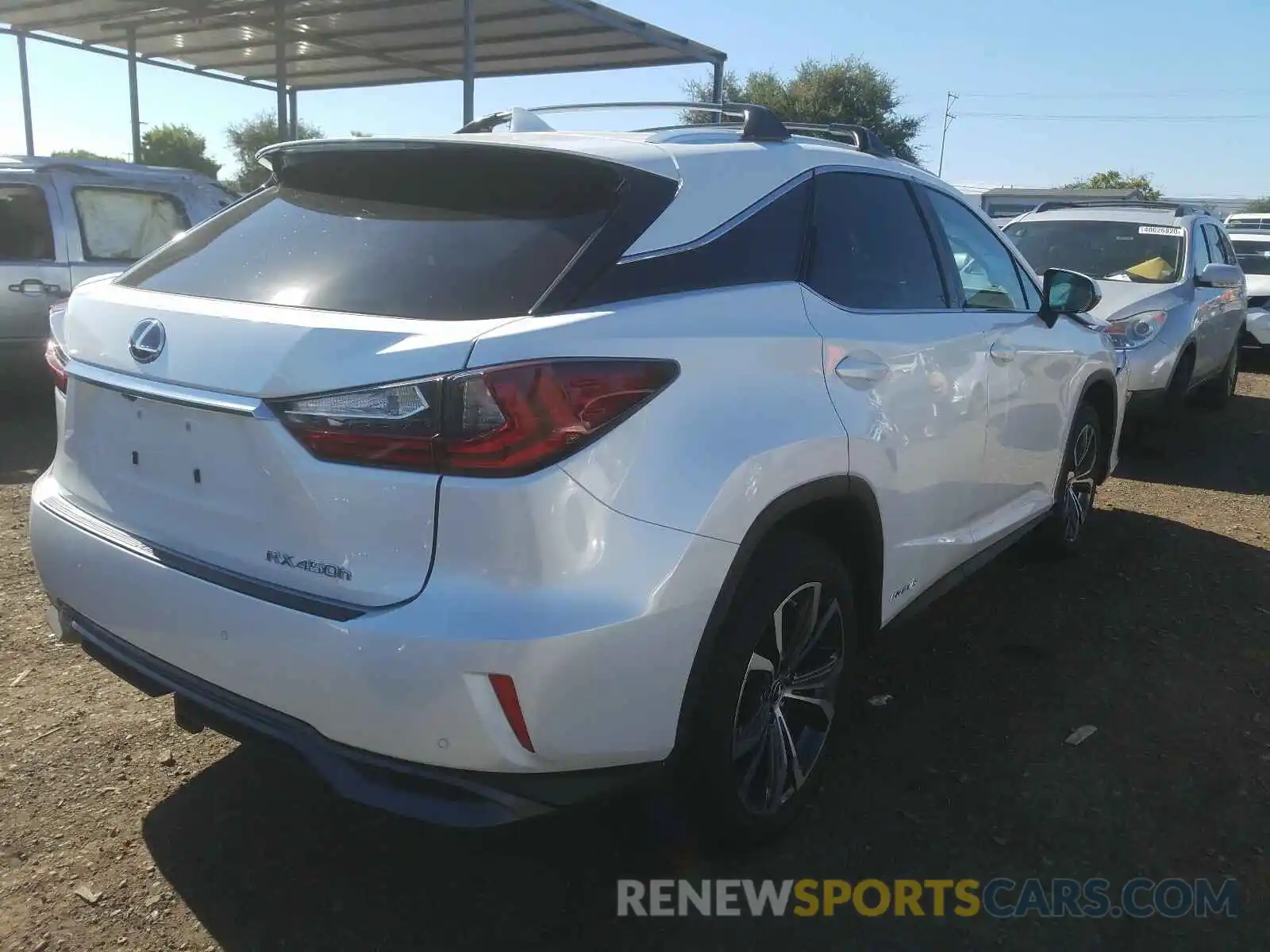 4 Photograph of a damaged car 2T2BGMCA8KC032151 LEXUS RX 450H BA 2019