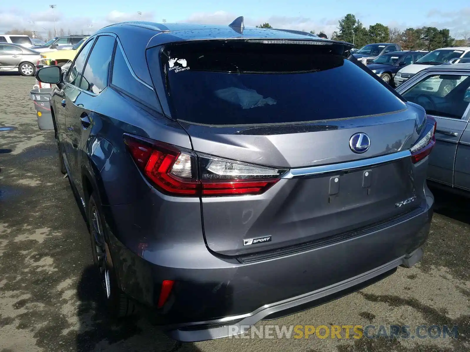 3 Photograph of a damaged car 2T2BGMCAXKC032510 LEXUS RX 450H BA 2019