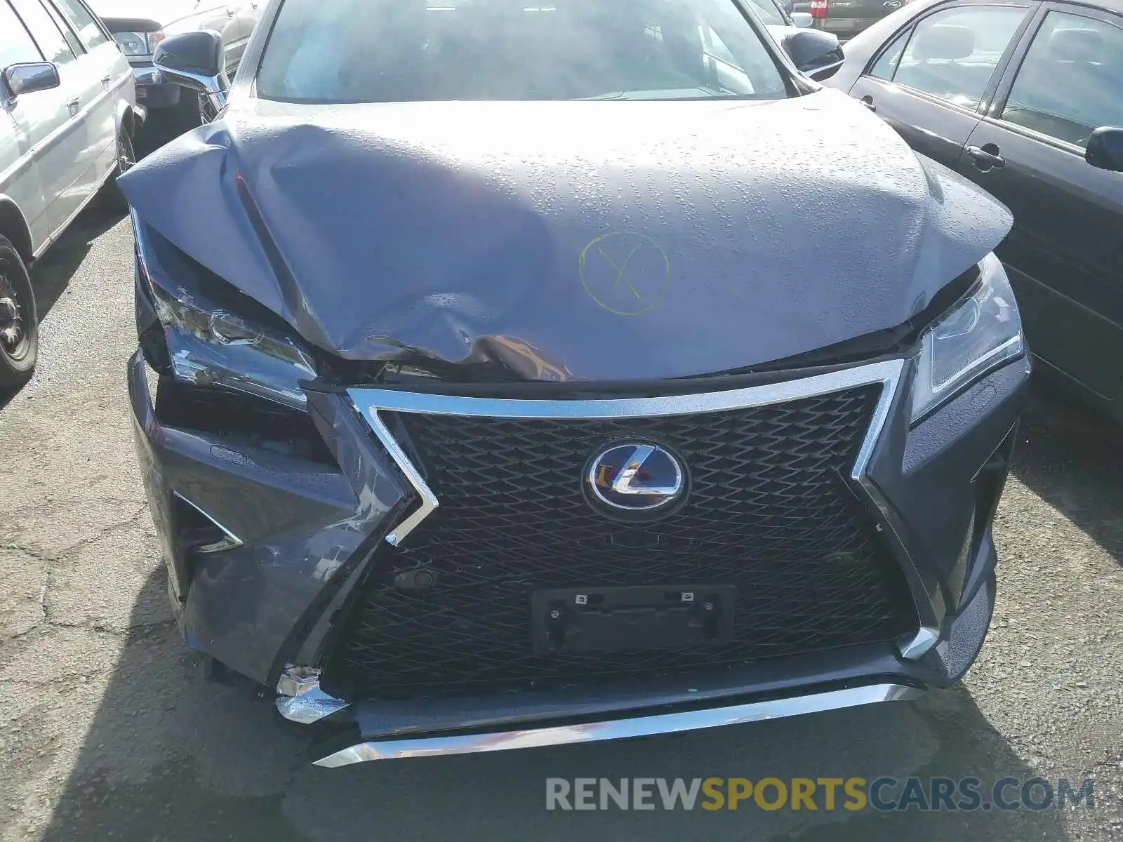 7 Photograph of a damaged car 2T2BGMCAXKC032510 LEXUS RX 450H BA 2019