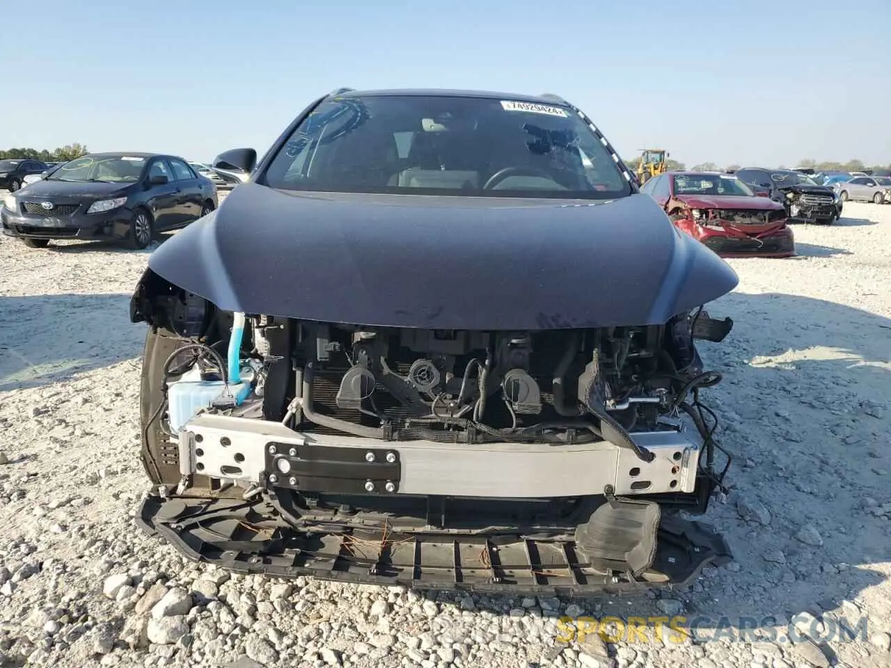 5 Photograph of a damaged car 2T2YGMDA3LC049997 LEXUS RX 450H F 2020