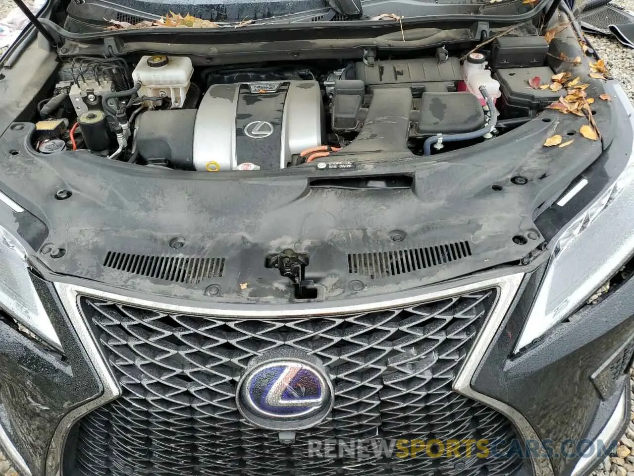 12 Photograph of a damaged car 2T2YGMDA4LC052360 LEXUS RX 450H F 2020