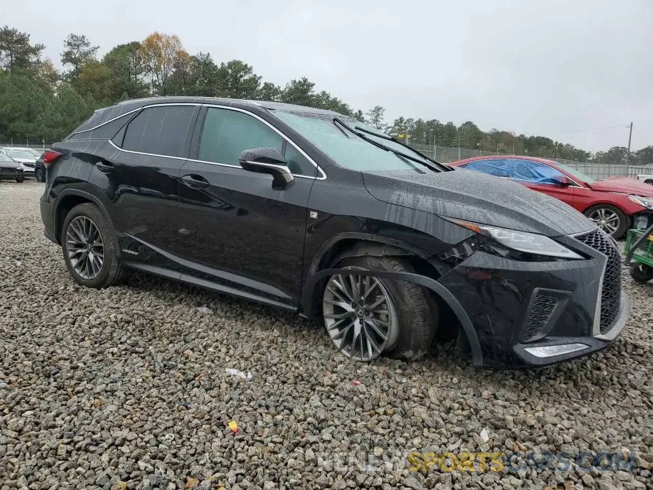 4 Photograph of a damaged car 2T2YGMDA4LC052360 LEXUS RX 450H F 2020
