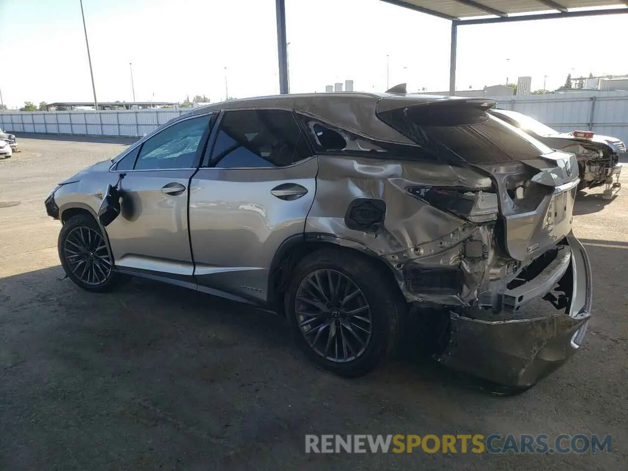 2 Photograph of a damaged car 2T2YGMDA4MC071198 LEXUS RX 450H F 2021