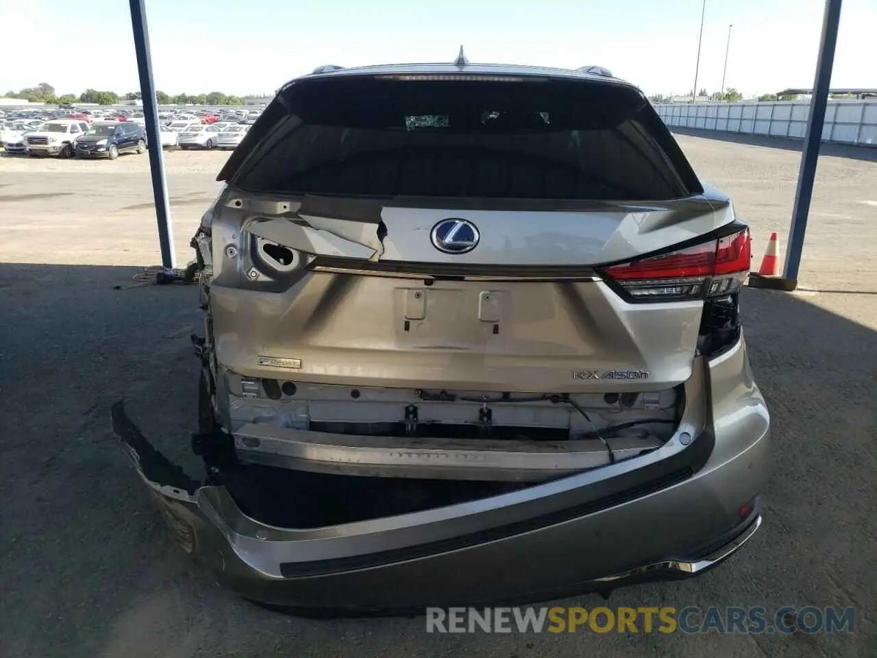 6 Photograph of a damaged car 2T2YGMDA4MC071198 LEXUS RX 450H F 2021