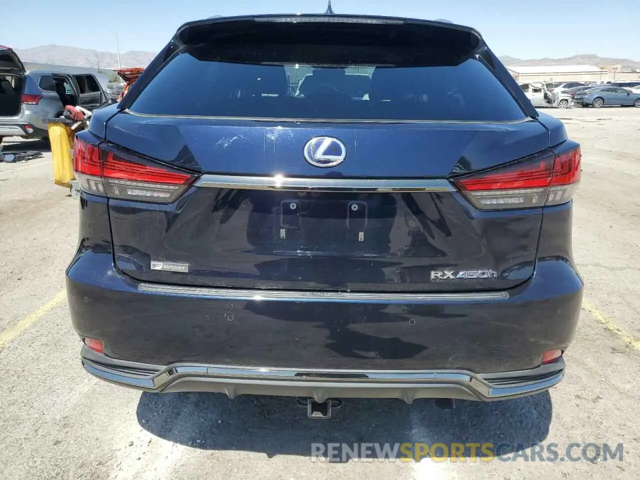 6 Photograph of a damaged car 2T2YGMDAXMC061050 LEXUS RX 450H F 2021