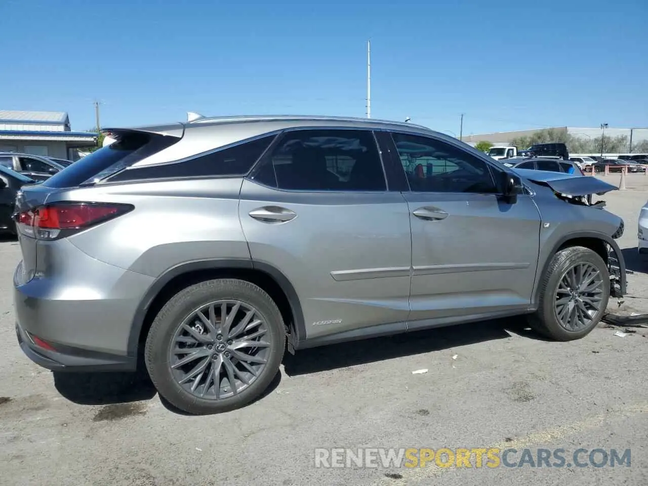3 Photograph of a damaged car 2T2YGMDA7NC088479 LEXUS RX 450H F 2022