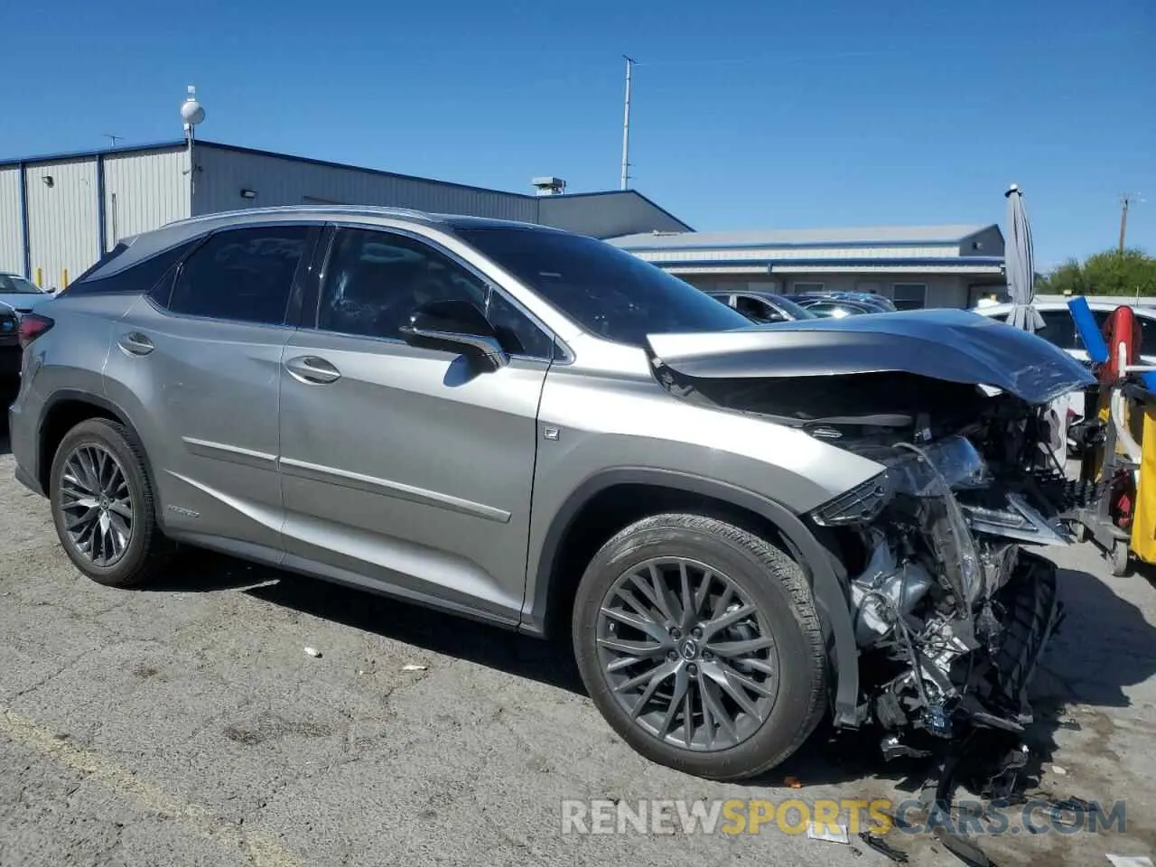 4 Photograph of a damaged car 2T2YGMDA7NC088479 LEXUS RX 450H F 2022