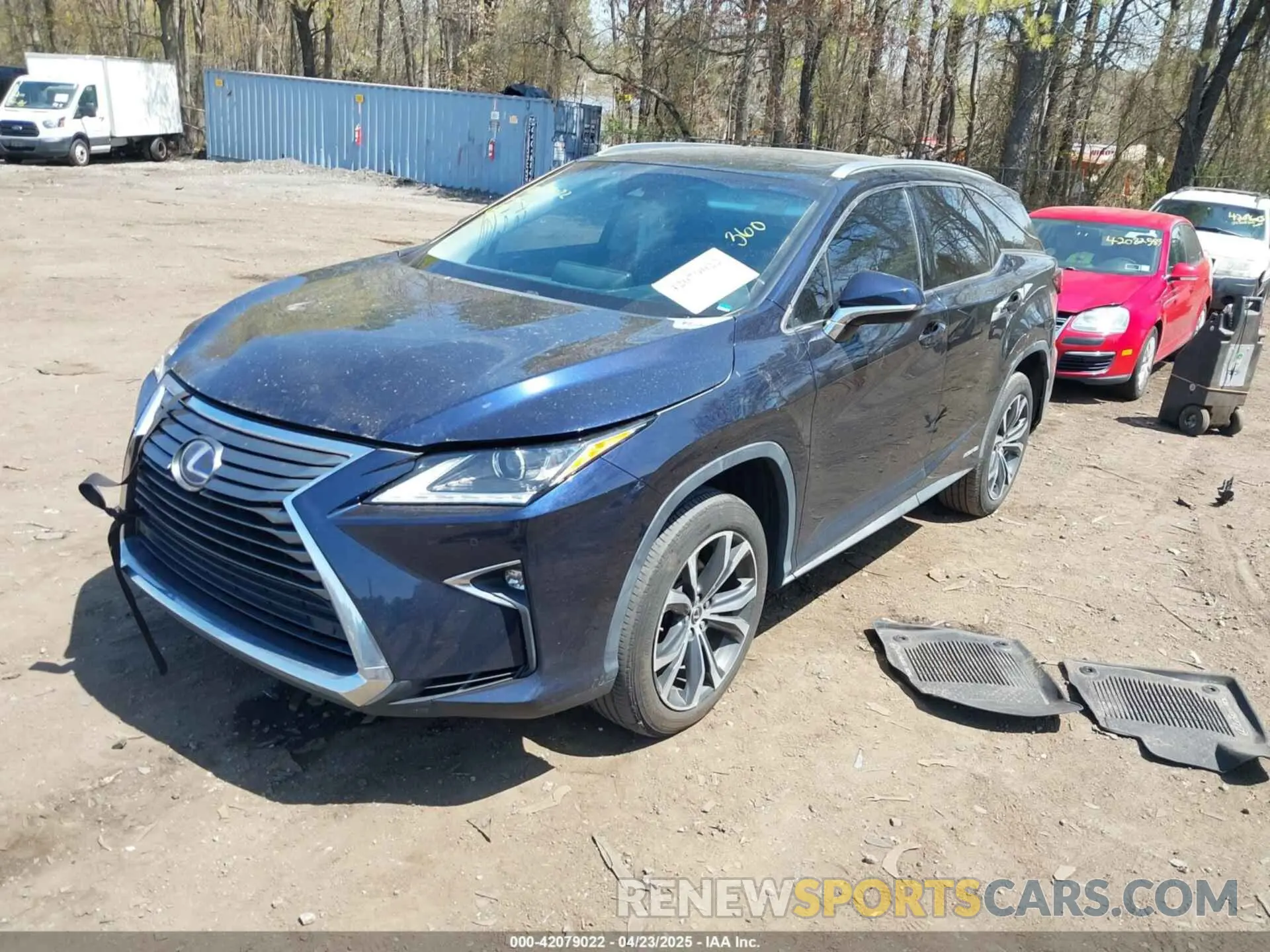 2 Photograph of a damaged car JTJDGKCA4K2006465 LEXUS RX 450HL 2019