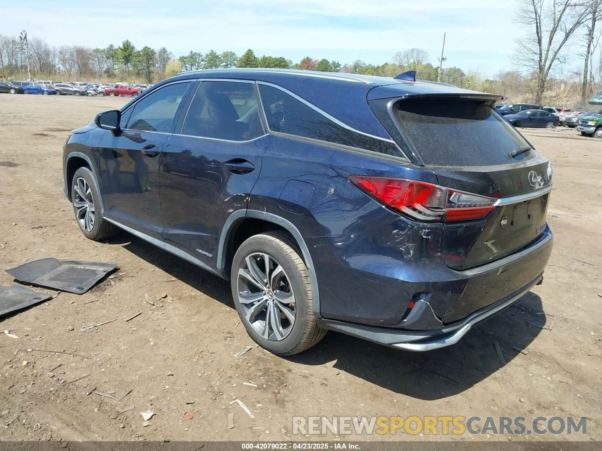 3 Photograph of a damaged car JTJDGKCA4K2006465 LEXUS RX 450HL 2019