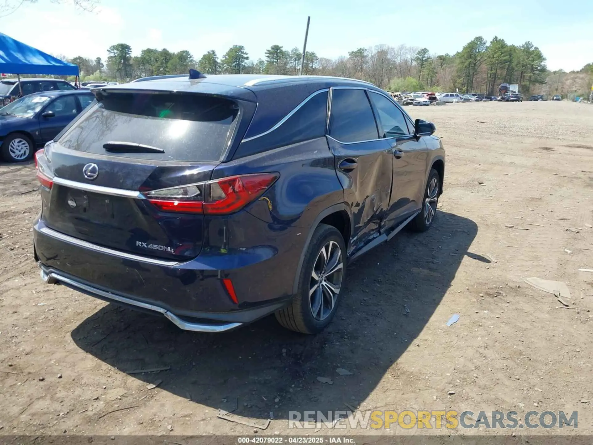 4 Photograph of a damaged car JTJDGKCA4K2006465 LEXUS RX 450HL 2019