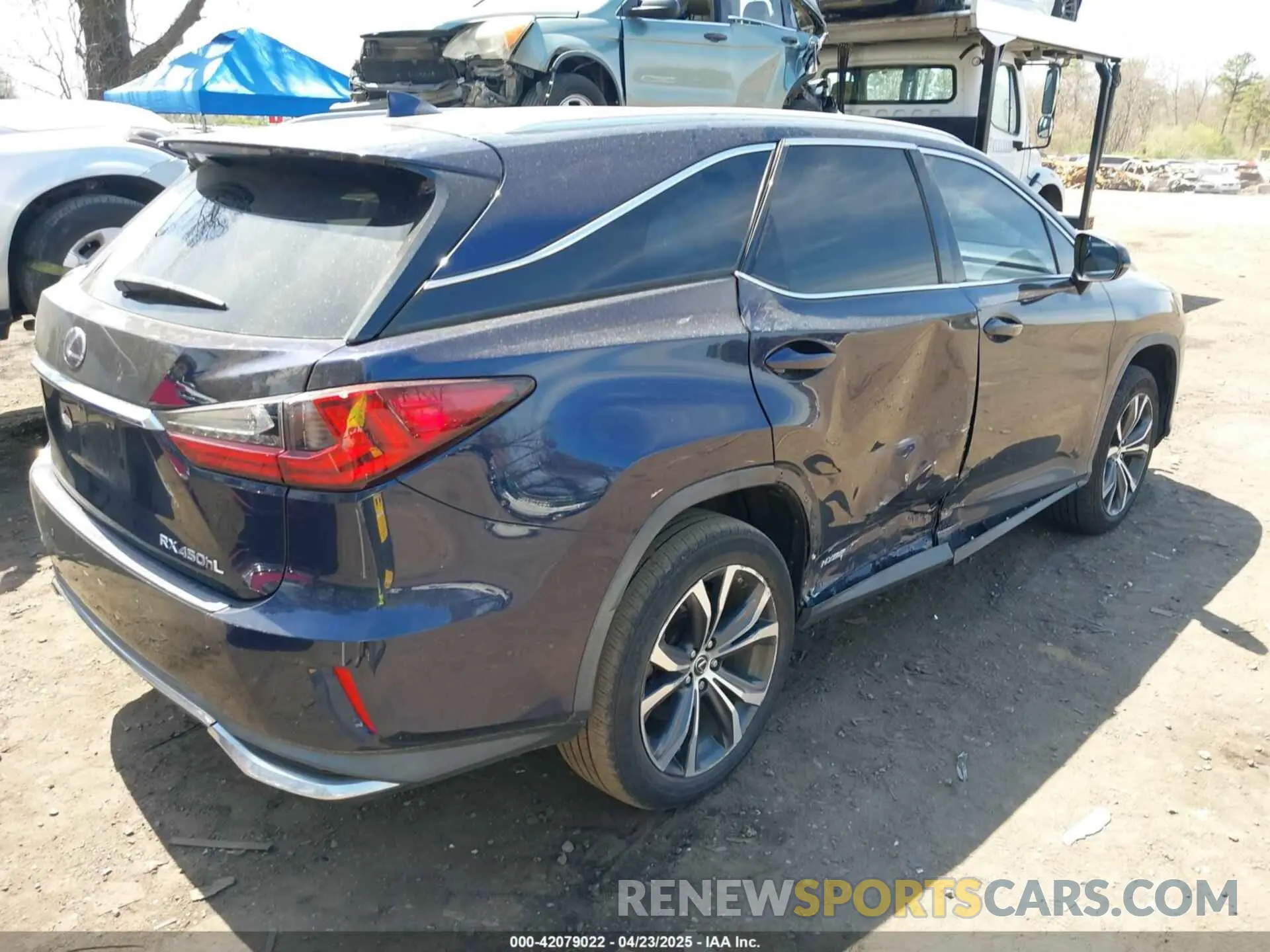 6 Photograph of a damaged car JTJDGKCA4K2006465 LEXUS RX 450HL 2019
