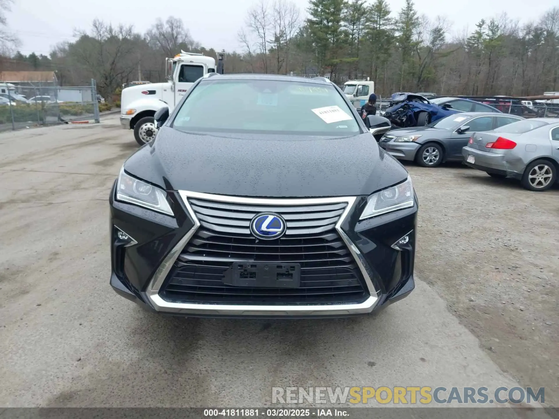 12 Photograph of a damaged car JTJDGKCAXK2008737 LEXUS RX 450HL 2019