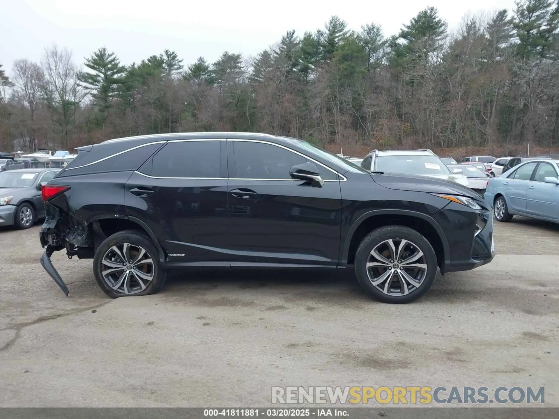 13 Photograph of a damaged car JTJDGKCAXK2008737 LEXUS RX 450HL 2019