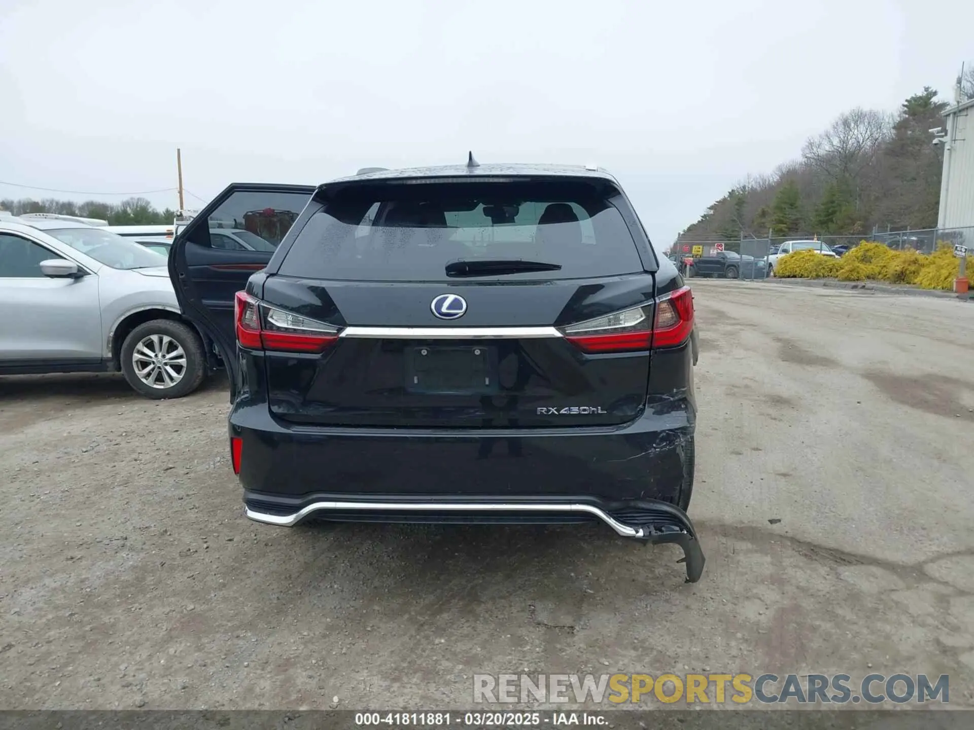 16 Photograph of a damaged car JTJDGKCAXK2008737 LEXUS RX 450HL 2019