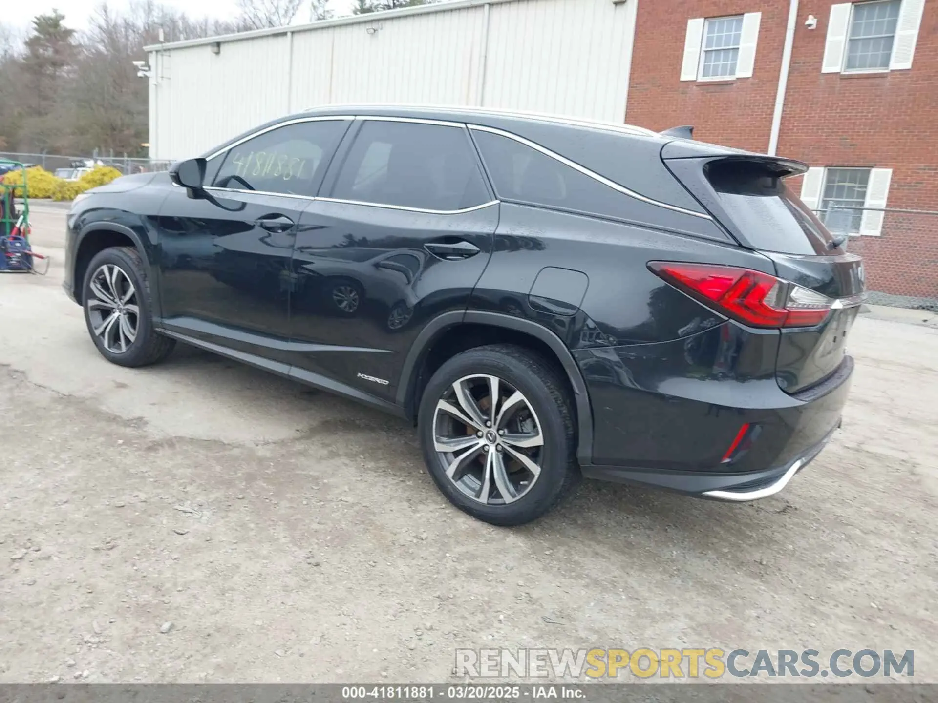 3 Photograph of a damaged car JTJDGKCAXK2008737 LEXUS RX 450HL 2019
