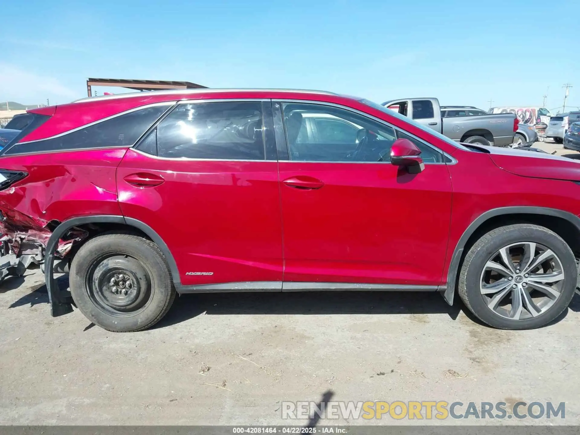 14 Photograph of a damaged car JTJHGKFA9L2011594 LEXUS RX 450HL 2020