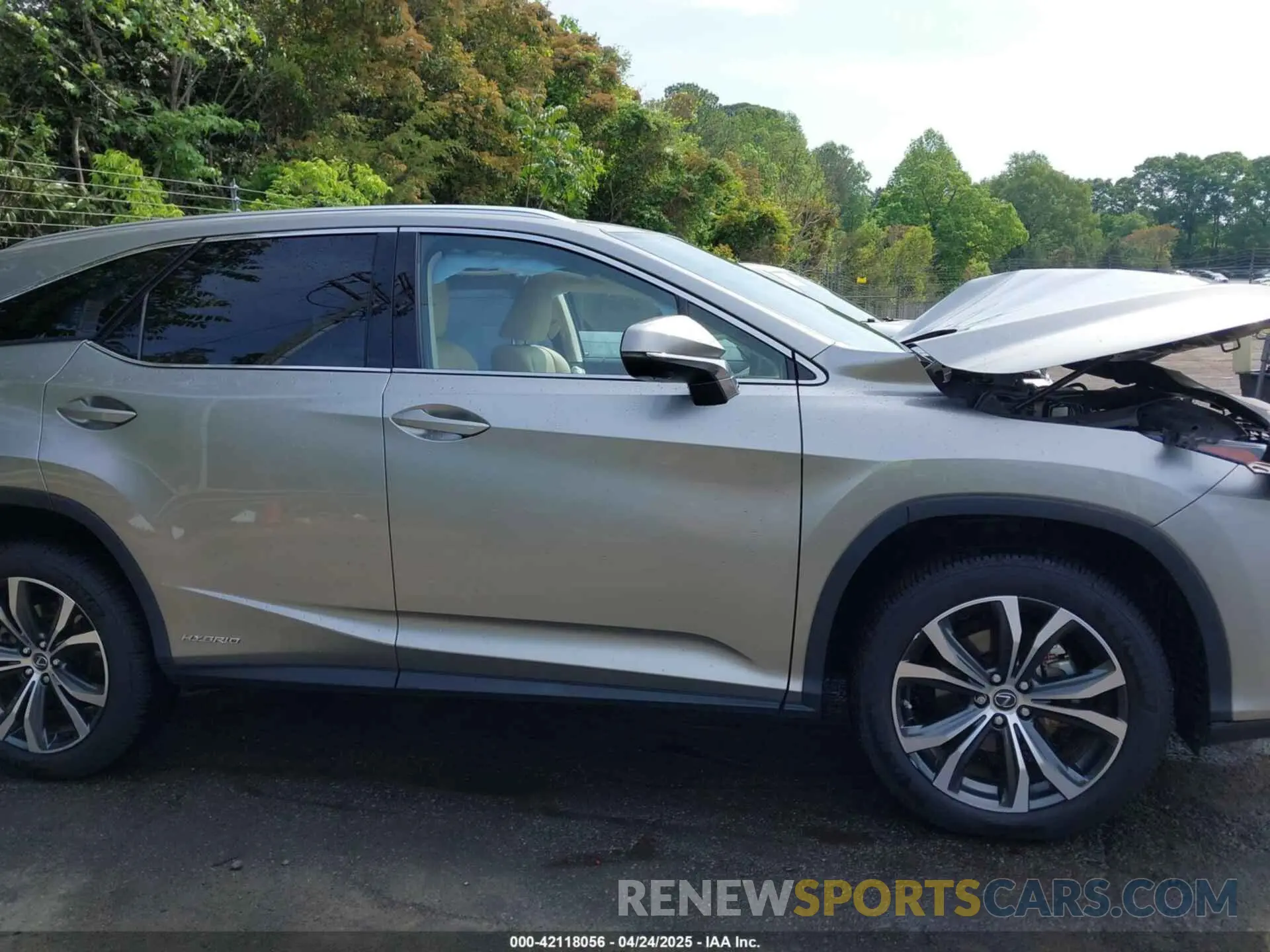 13 Photograph of a damaged car JTJHGKFA2M2016489 LEXUS RX 450HL 2021