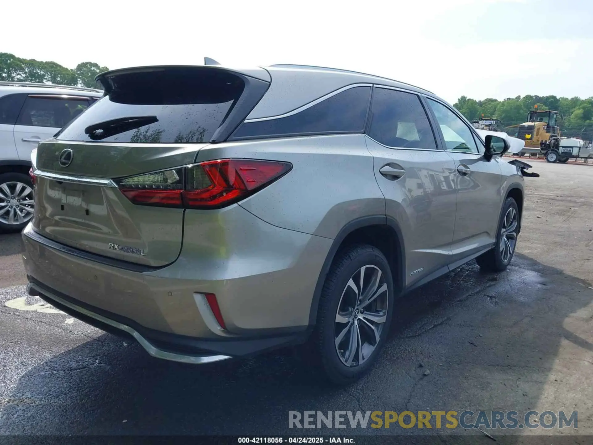 4 Photograph of a damaged car JTJHGKFA2M2016489 LEXUS RX 450HL 2021