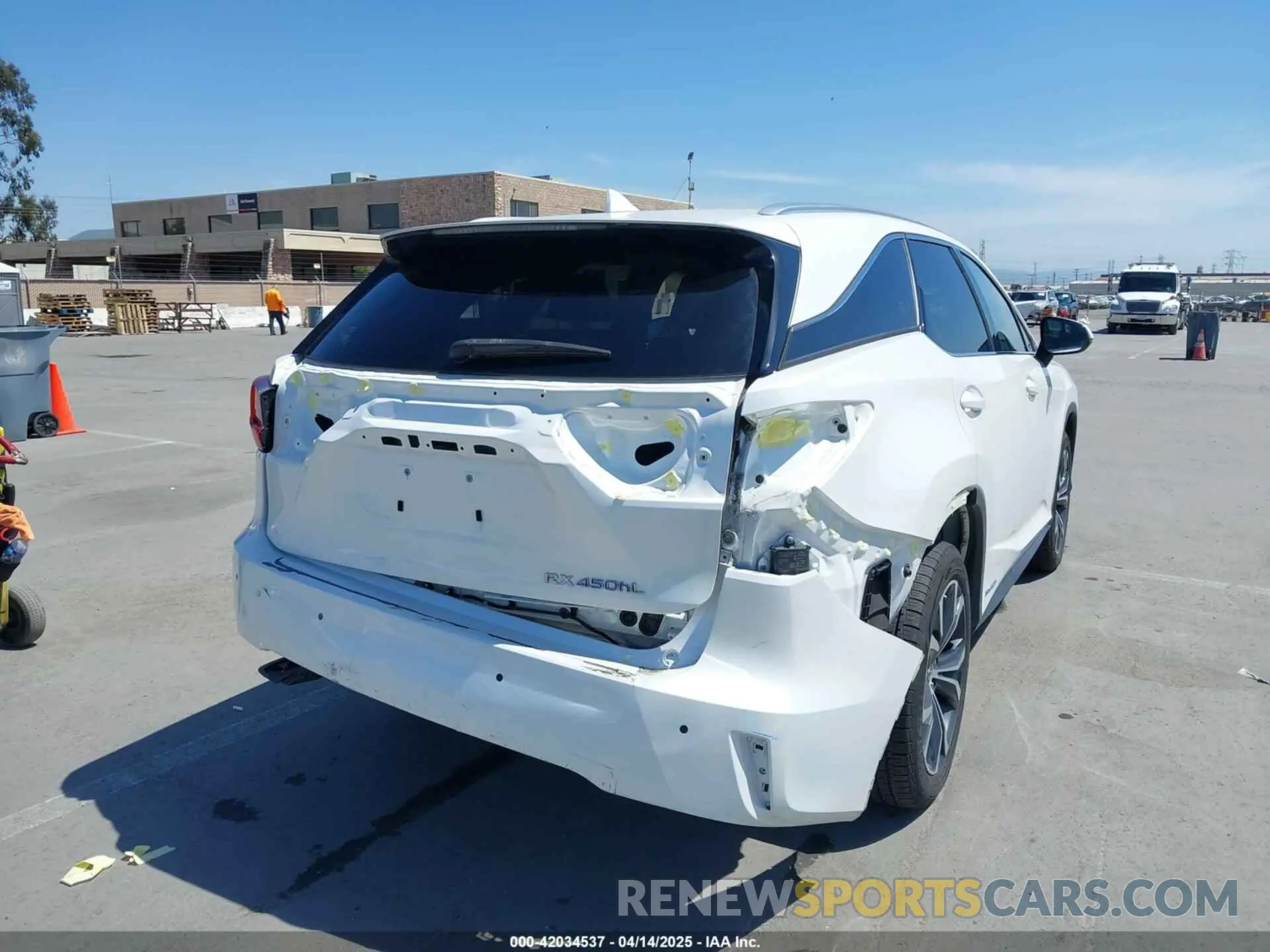 6 Photograph of a damaged car JTJHGKFA5M2018172 LEXUS RX 450HL 2021