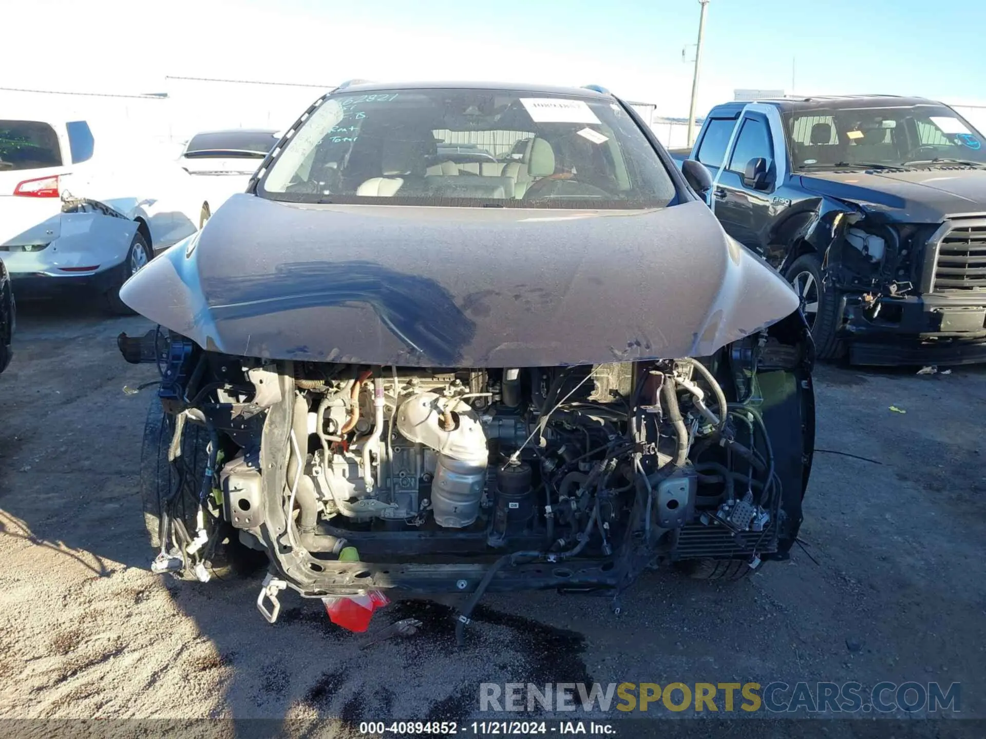 13 Photograph of a damaged car JTJHGKFA8M2016402 LEXUS RX 450HL 2021