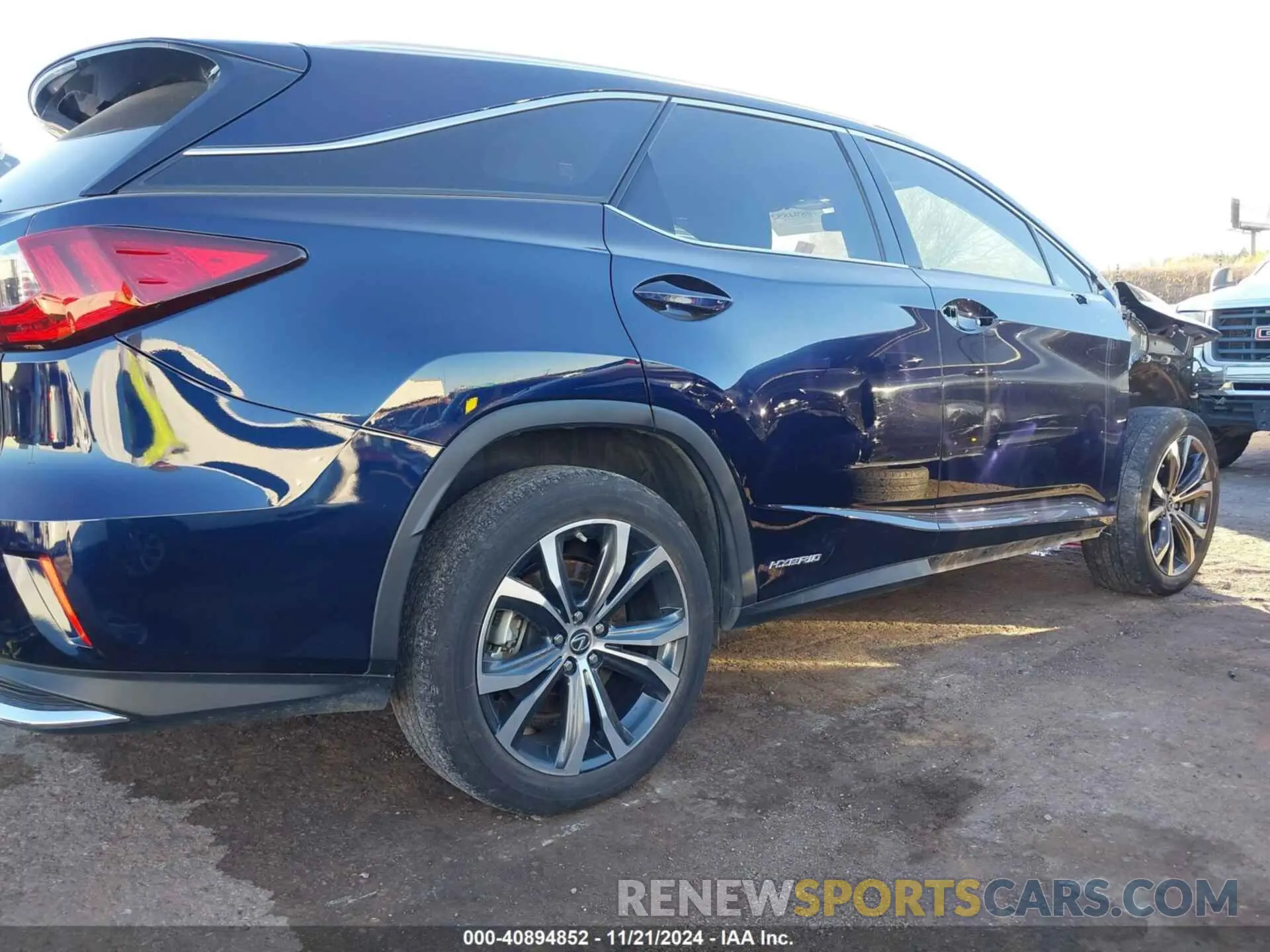 14 Photograph of a damaged car JTJHGKFA8M2016402 LEXUS RX 450HL 2021