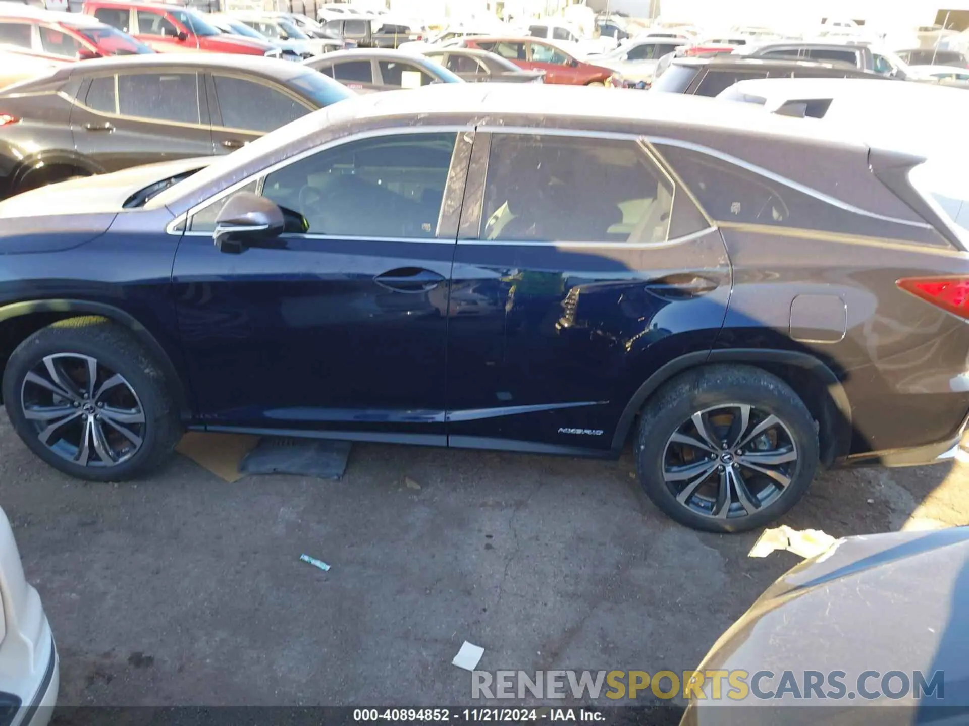 15 Photograph of a damaged car JTJHGKFA8M2016402 LEXUS RX 450HL 2021