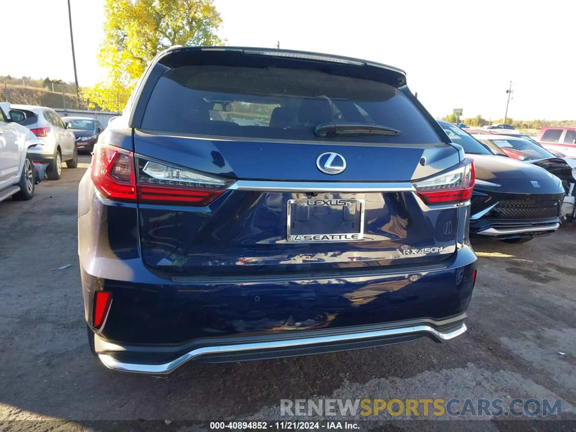 17 Photograph of a damaged car JTJHGKFA8M2016402 LEXUS RX 450HL 2021