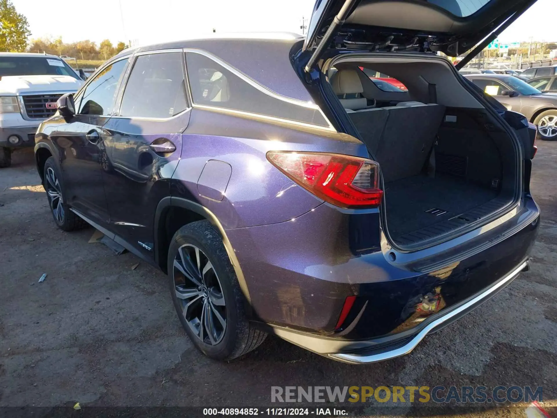 3 Photograph of a damaged car JTJHGKFA8M2016402 LEXUS RX 450HL 2021