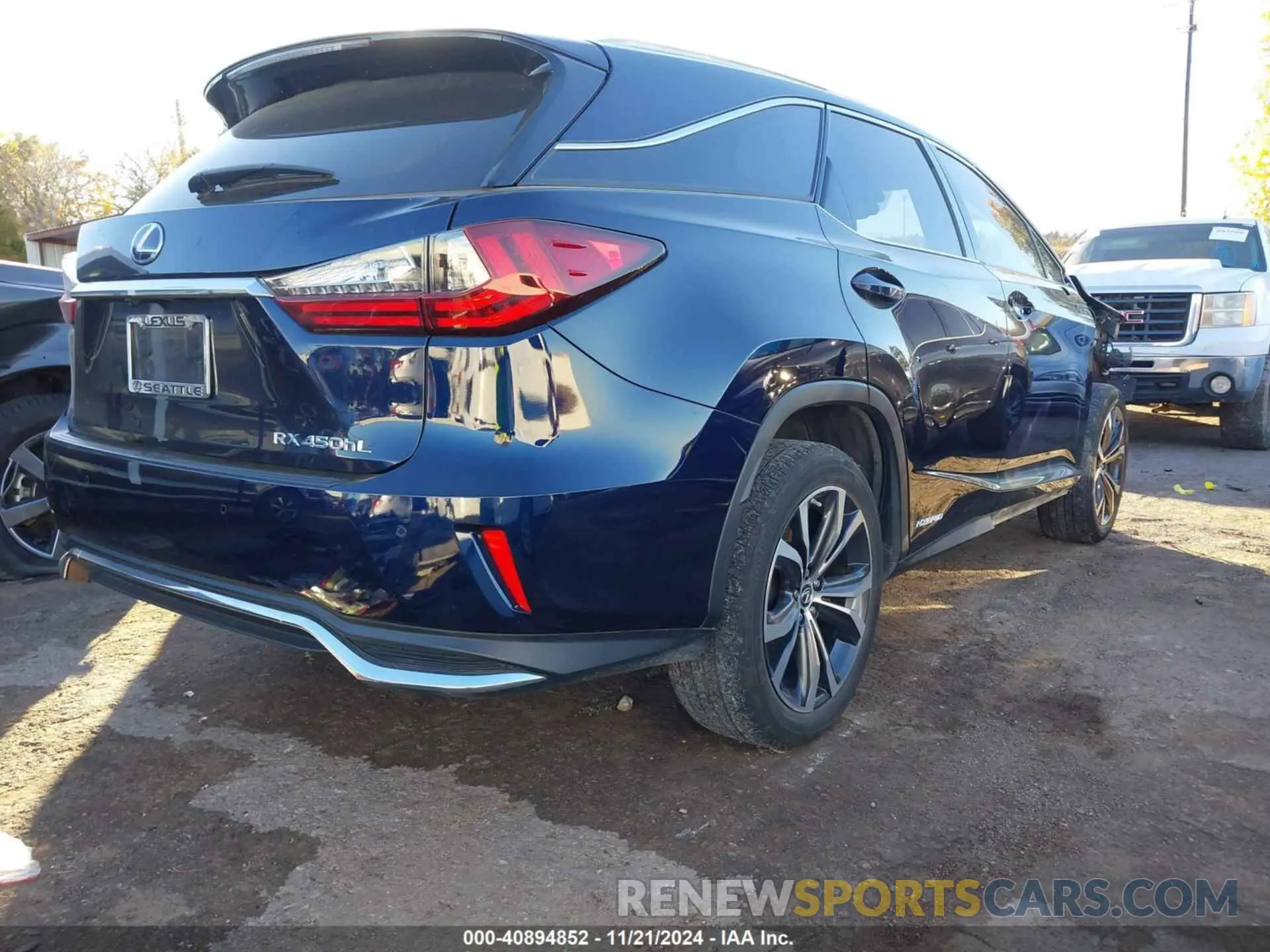 4 Photograph of a damaged car JTJHGKFA8M2016402 LEXUS RX 450HL 2021