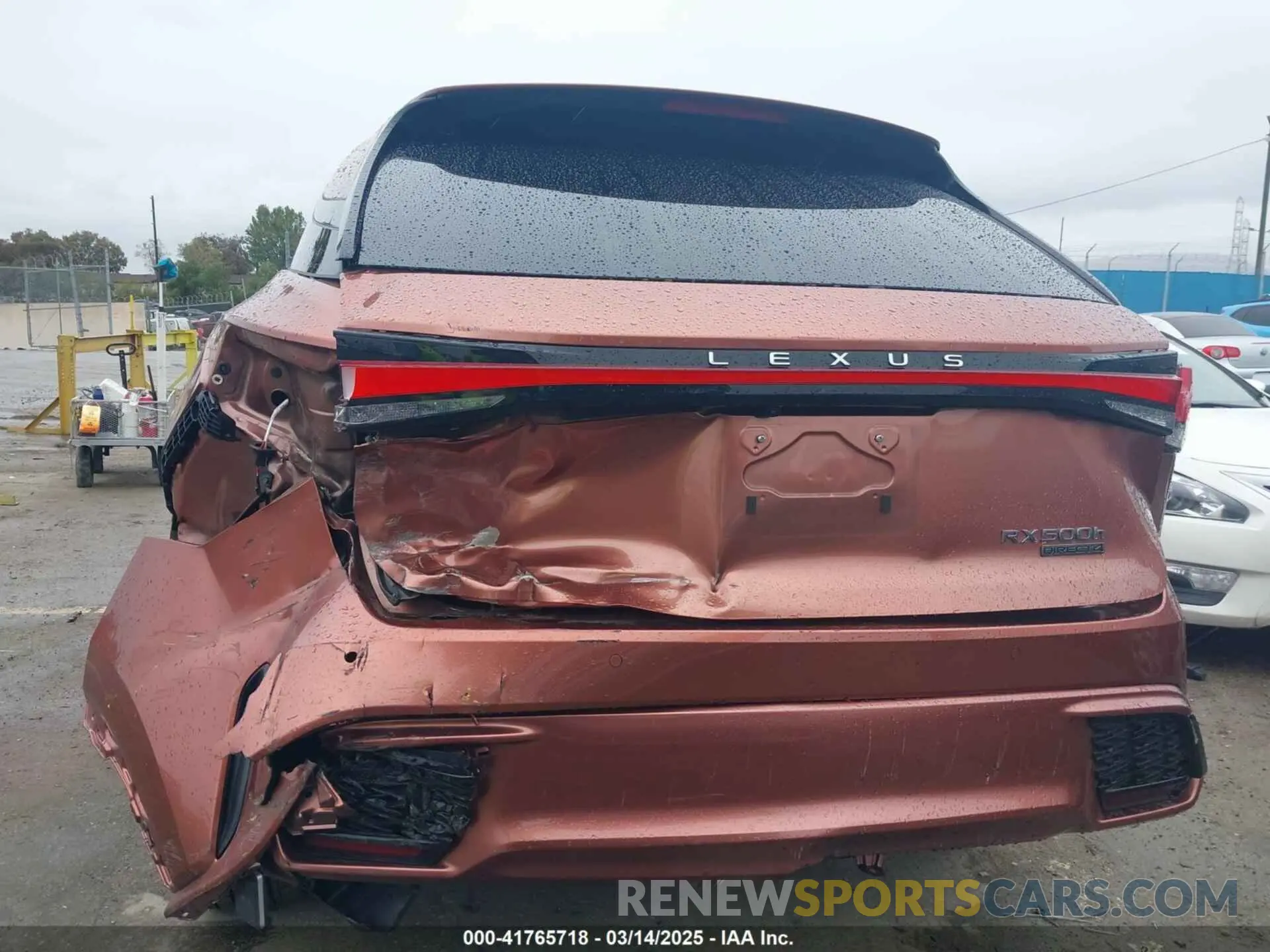 16 Photograph of a damaged car 2T2BCMEA2PC001705 LEXUS RX 500H 2023