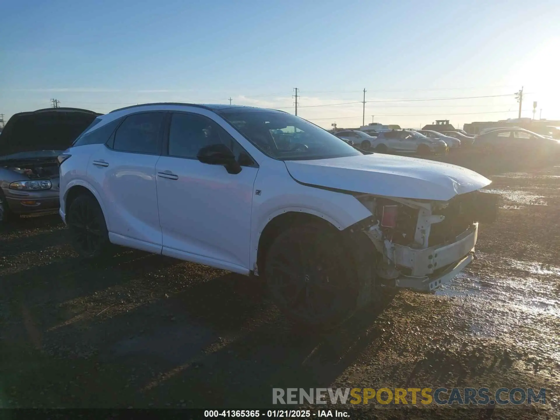 1 Photograph of a damaged car 2T2BCMEA1RC012987 LEXUS RX 500H 2024