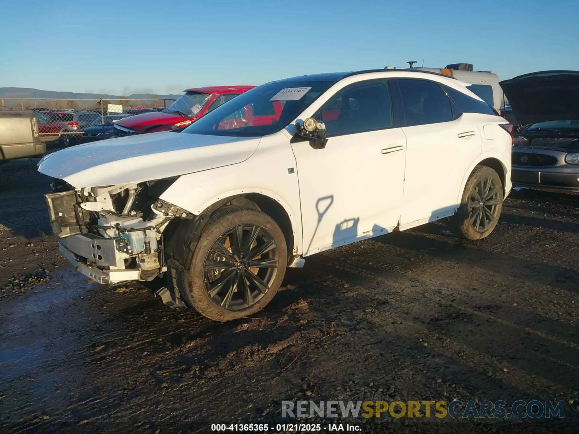 2 Photograph of a damaged car 2T2BCMEA1RC012987 LEXUS RX 500H 2024